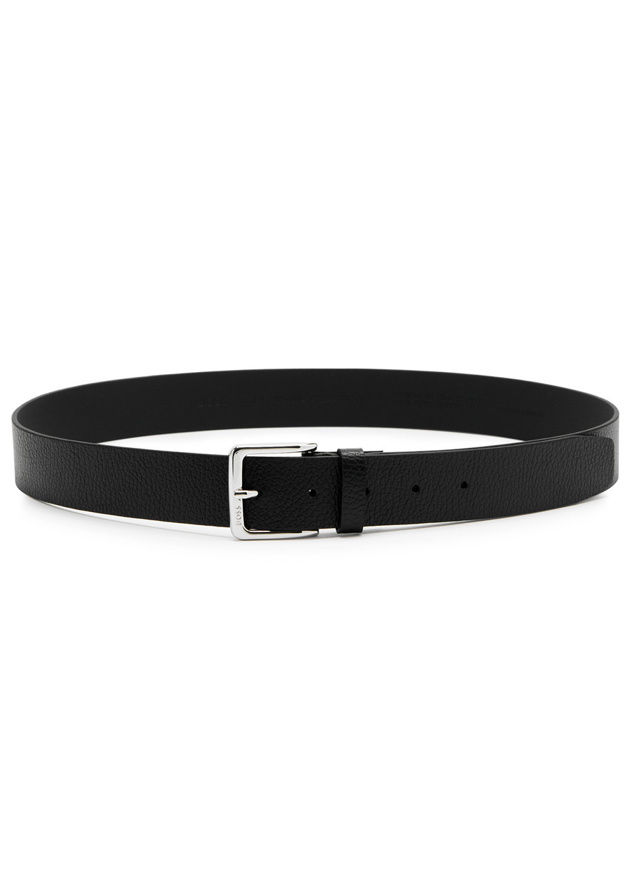 Boss Ronnie Grained Leather Belt - 1