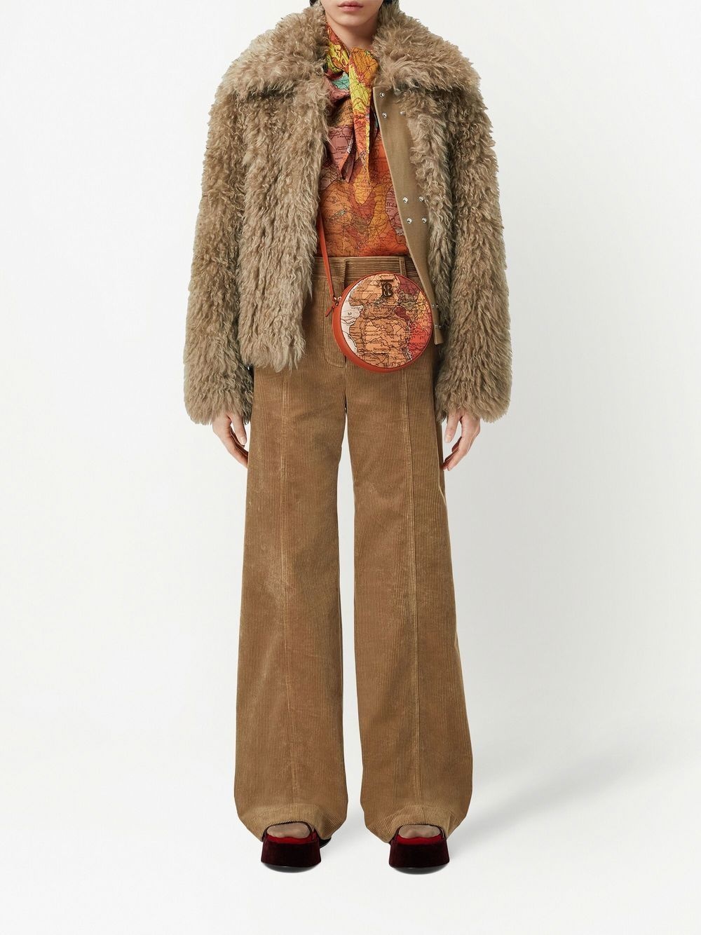 mohair-blend oversized jacket - 2