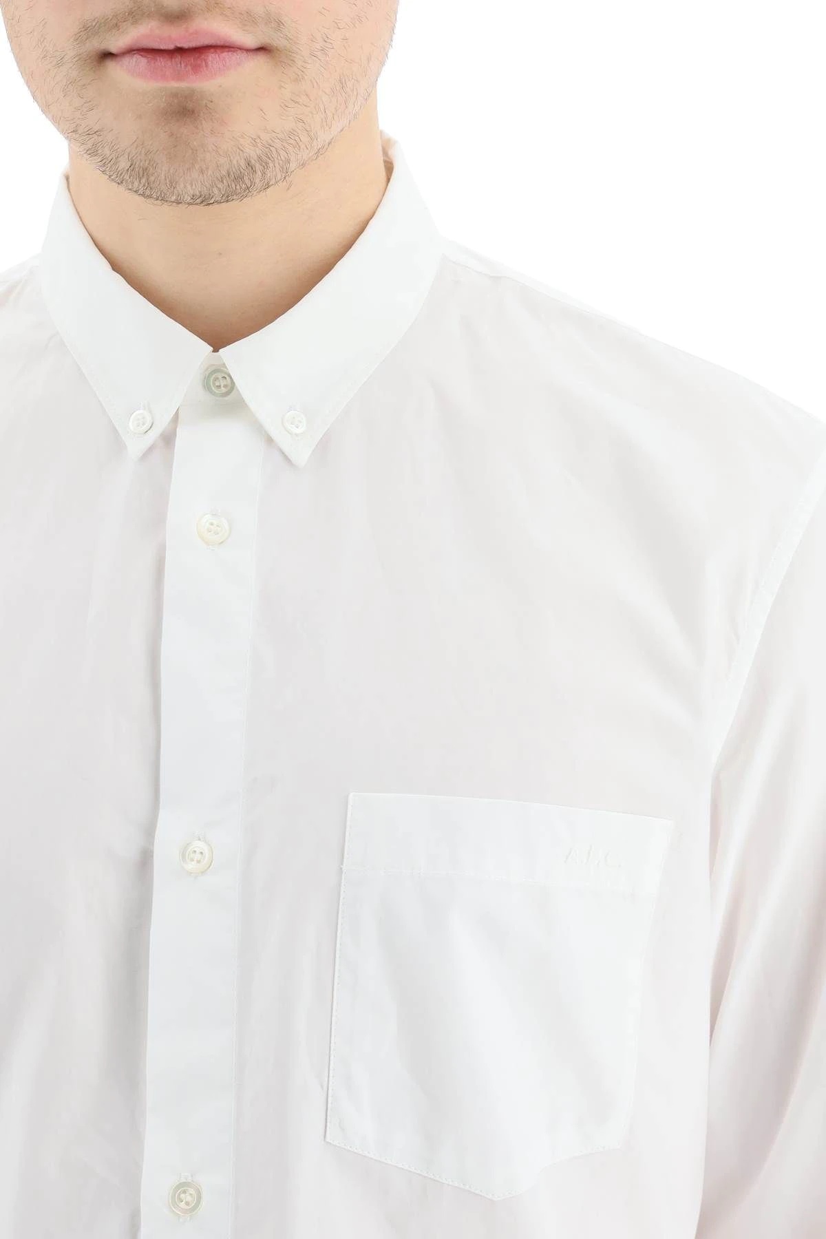 COTTON POPLIN RICHIE SHIRT - 5