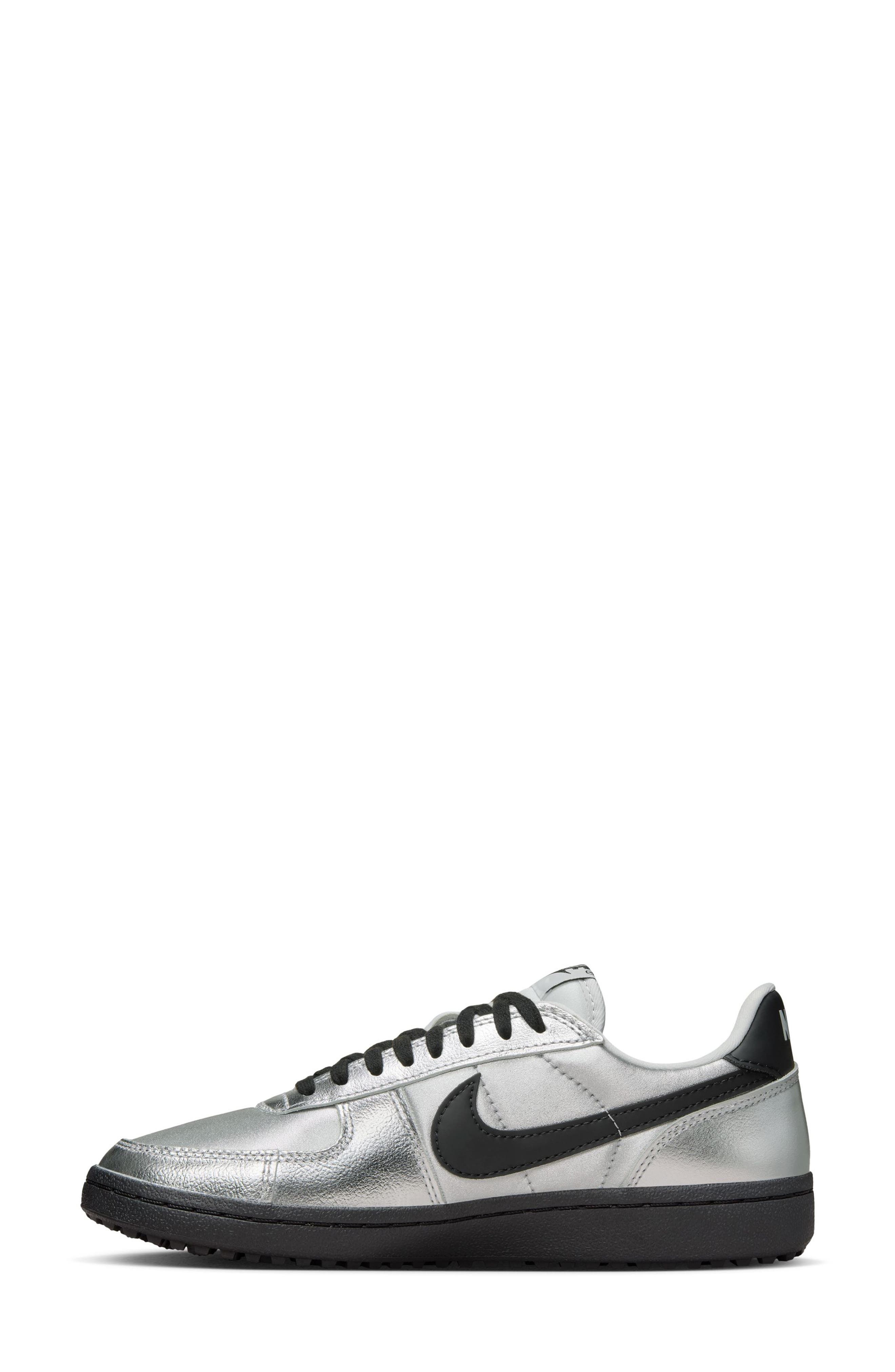Nike Field General Sneaker in Metallic Silver/Black at Nordstrom - 2