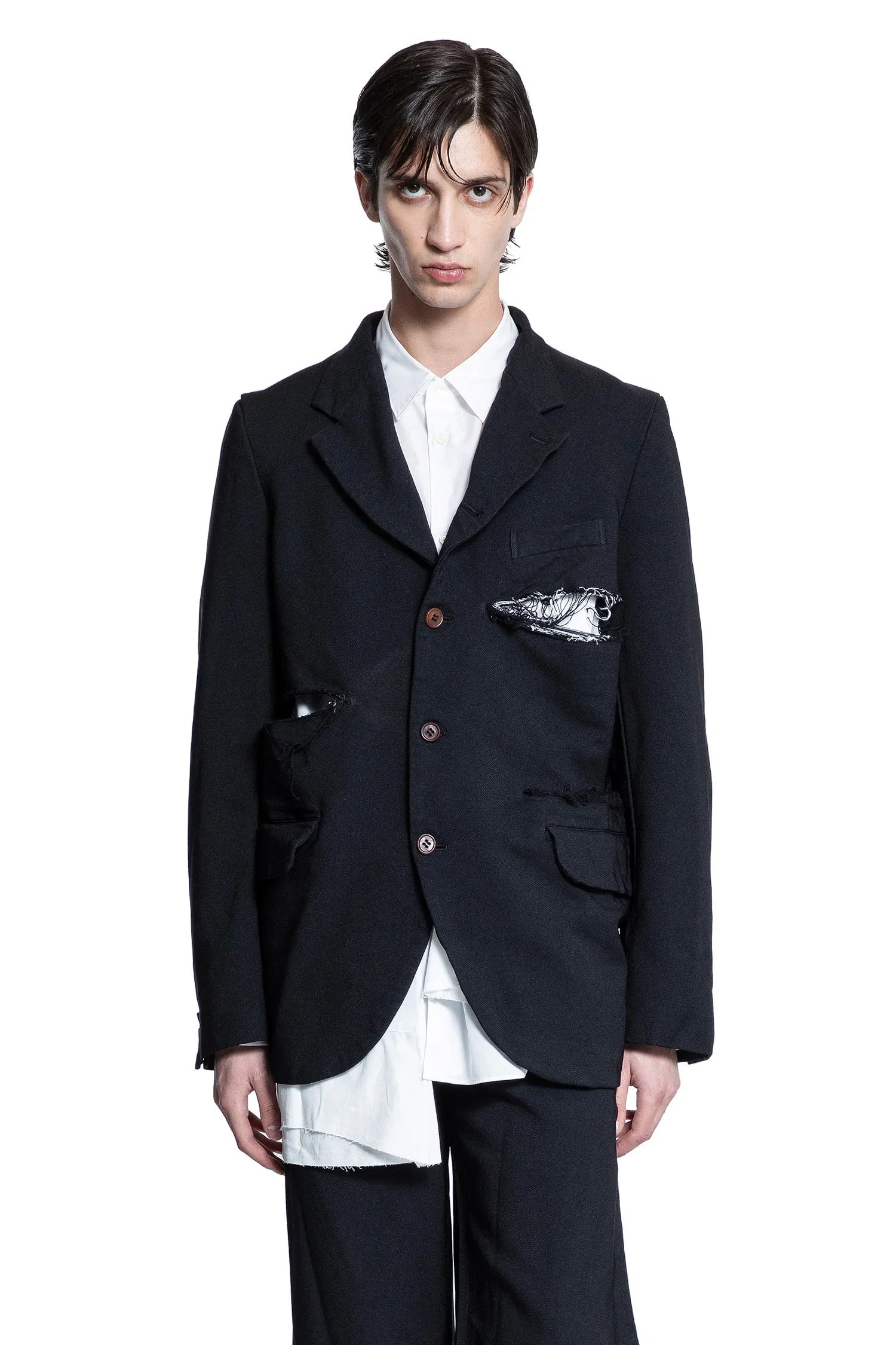Destroyed Nylon Blazer - 4