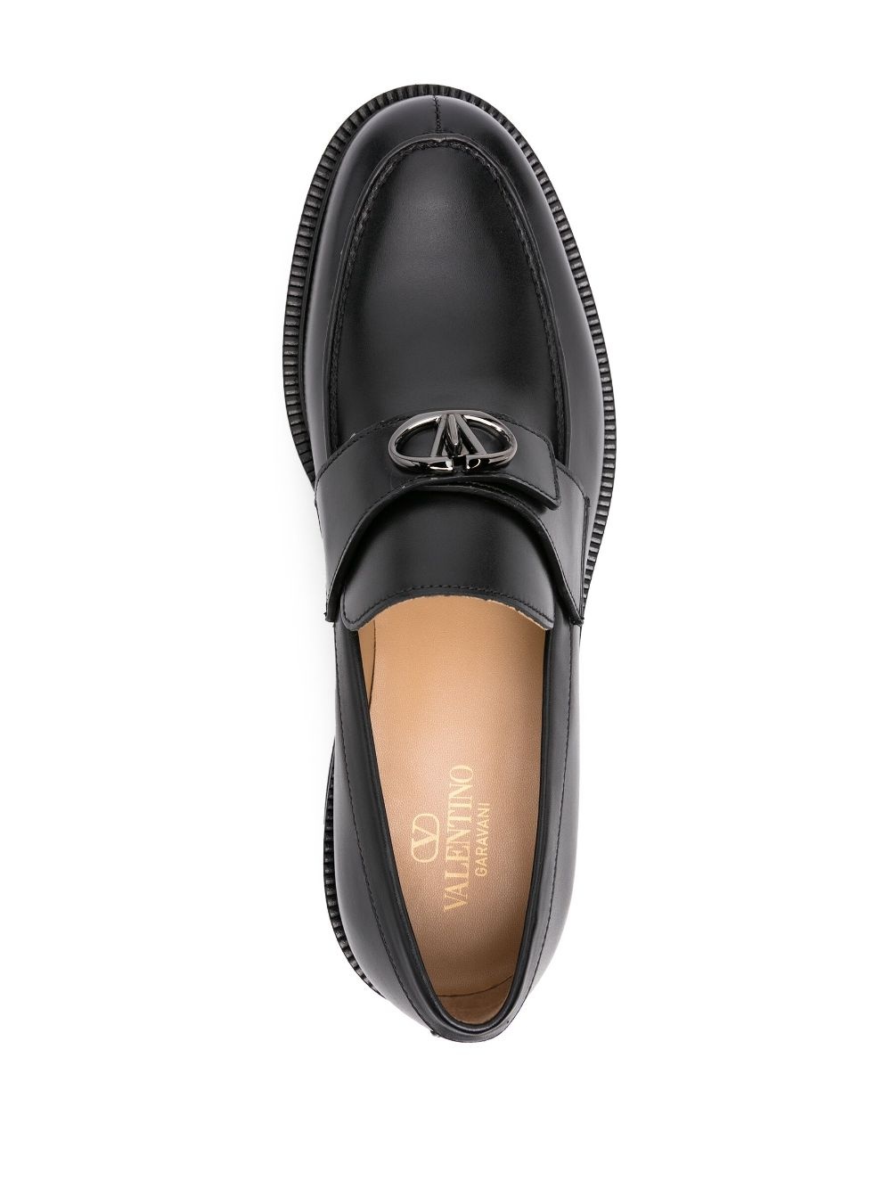 VLogo Locker leather loafers - 4