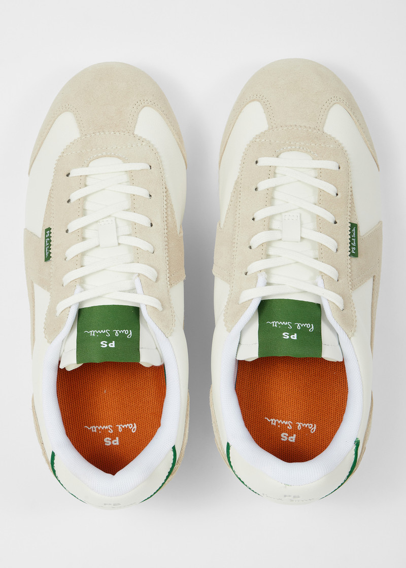 White Tonal 'Atlanta' Trainers 5