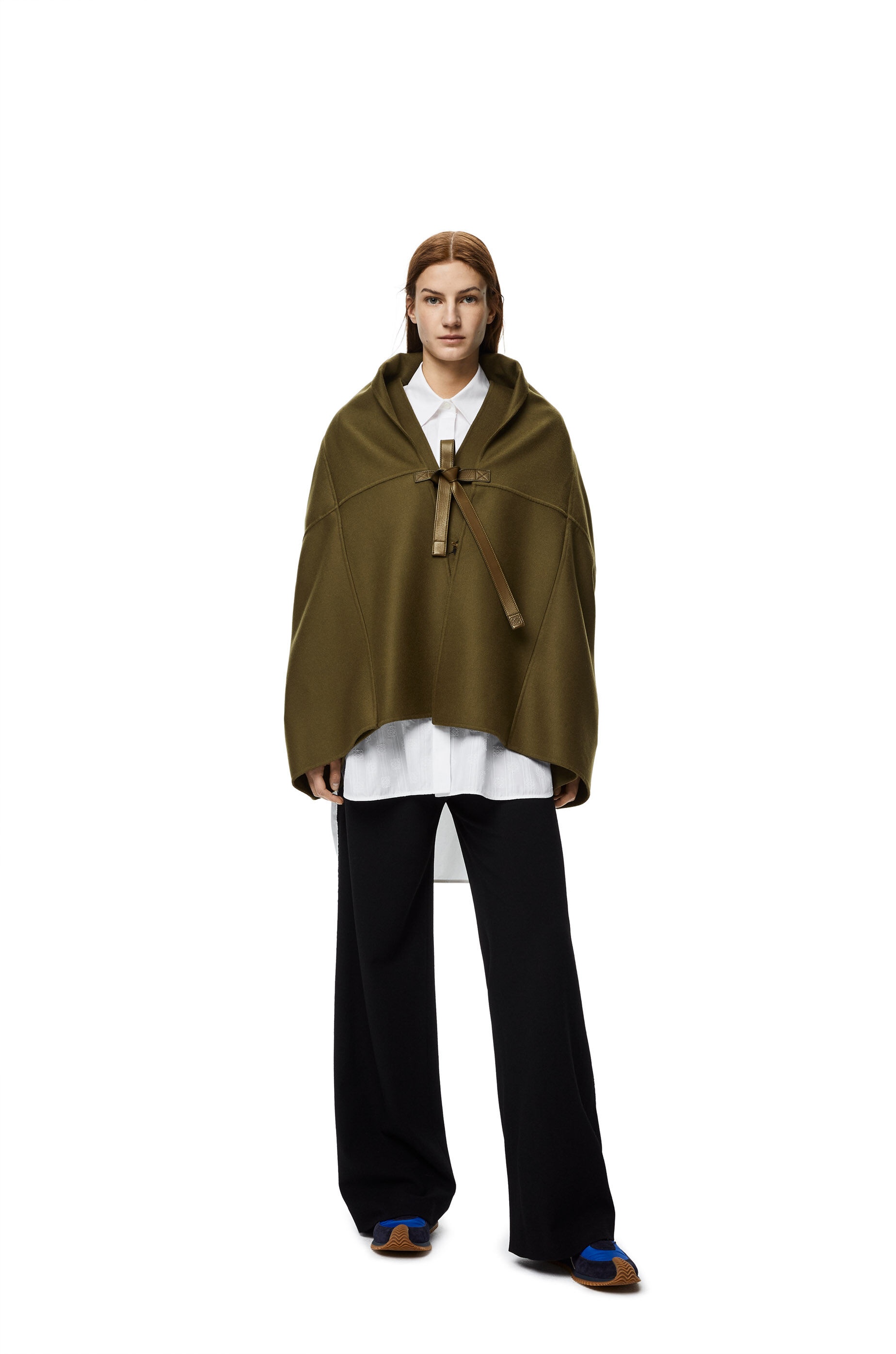 Drawstring trousers in wool - 2