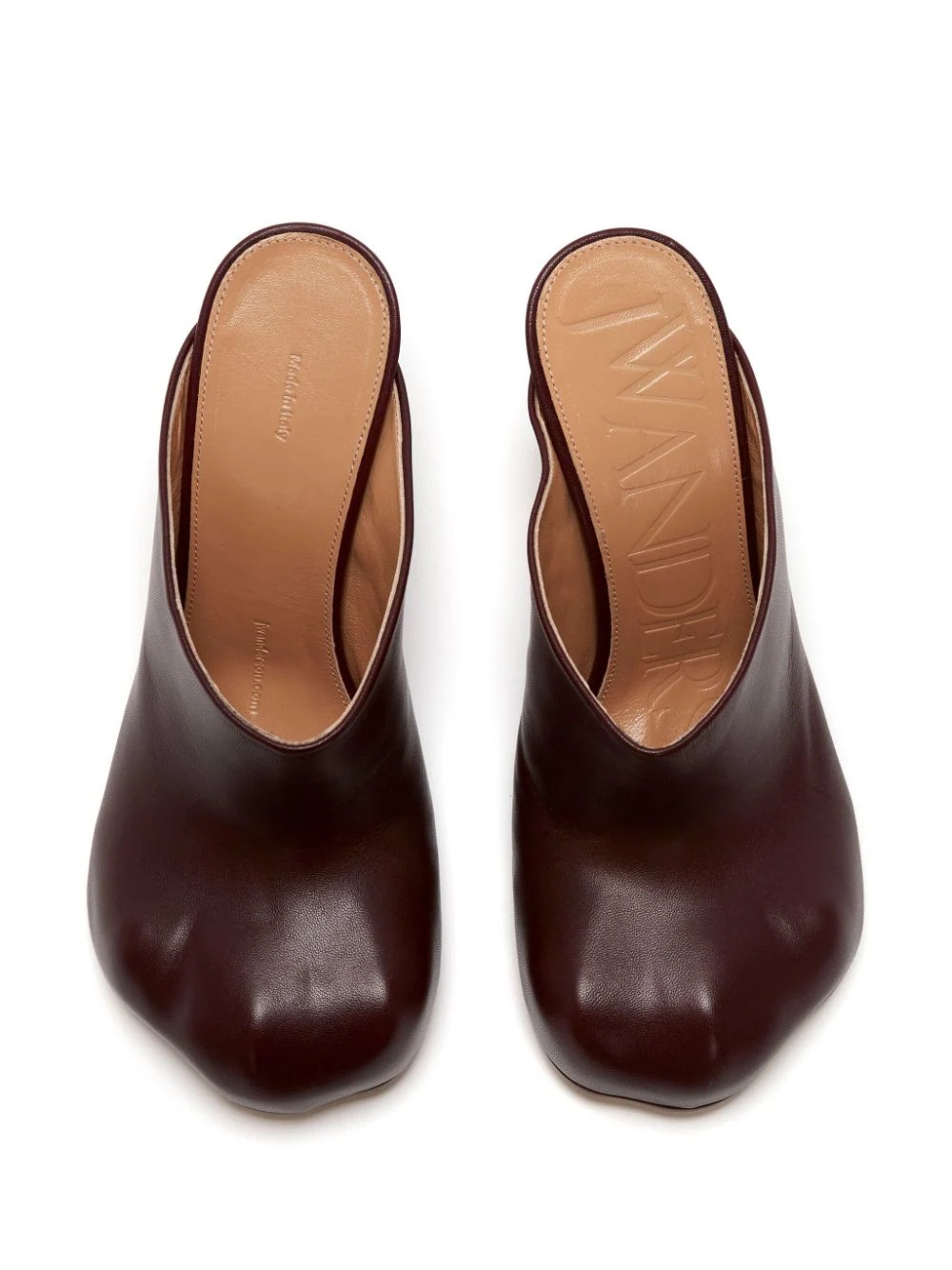 サンダル・ミュール J W ANDERSON FW25 PAW HEEL MULE (MU0011LA0381 999) JW ANDERSON サンダル Embellished leather slides 557854 (J W