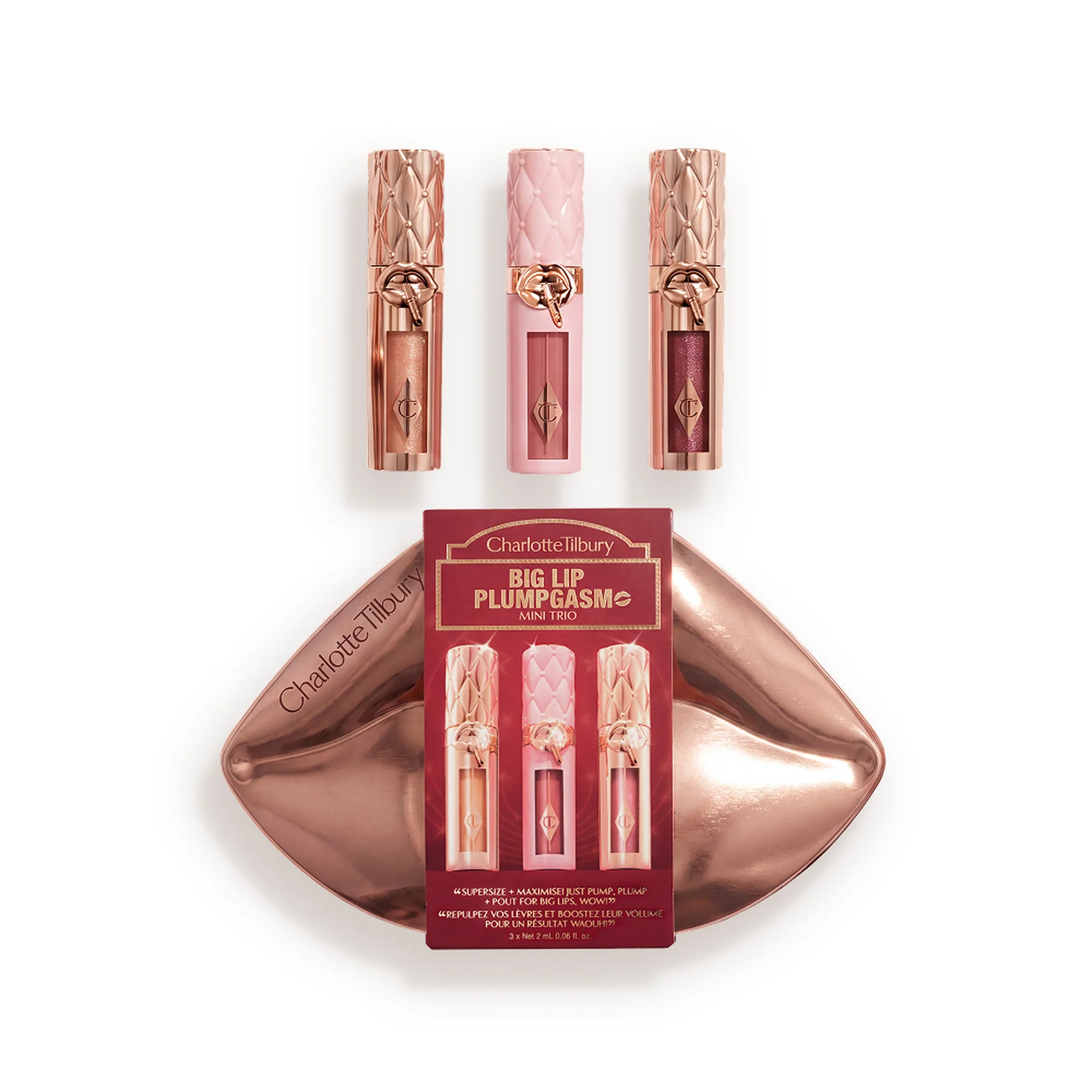 BIG LIP PLUMPGASM MINI TRIO Mini Lip Kit - 1