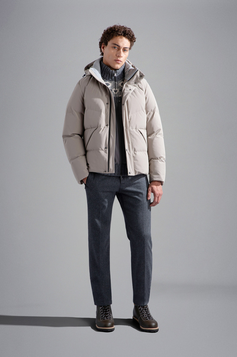 Paul & Shark WOOL JACQUARD AND TYPHOON® HYBRID VEST outlook