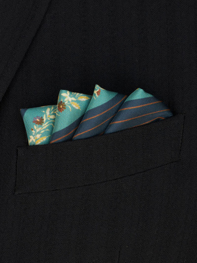 Etro STRIPED POCKET SQUARE outlook