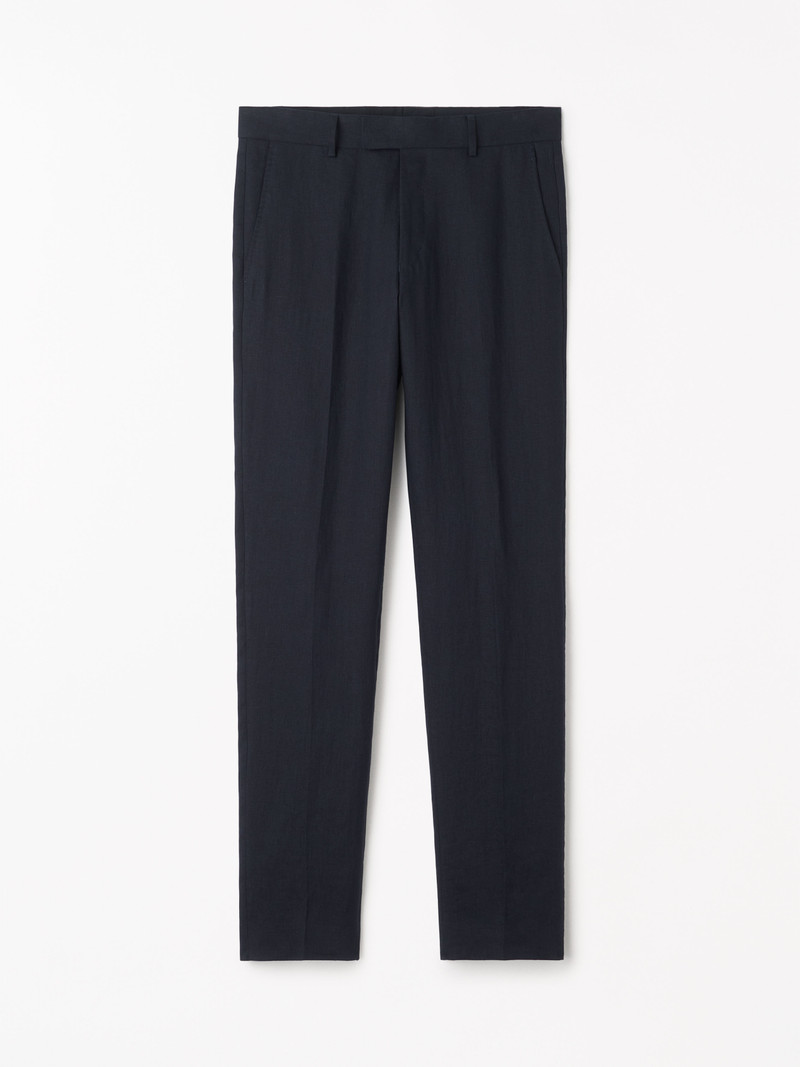 Tenuta Slim-Fit Linen Trousers 1