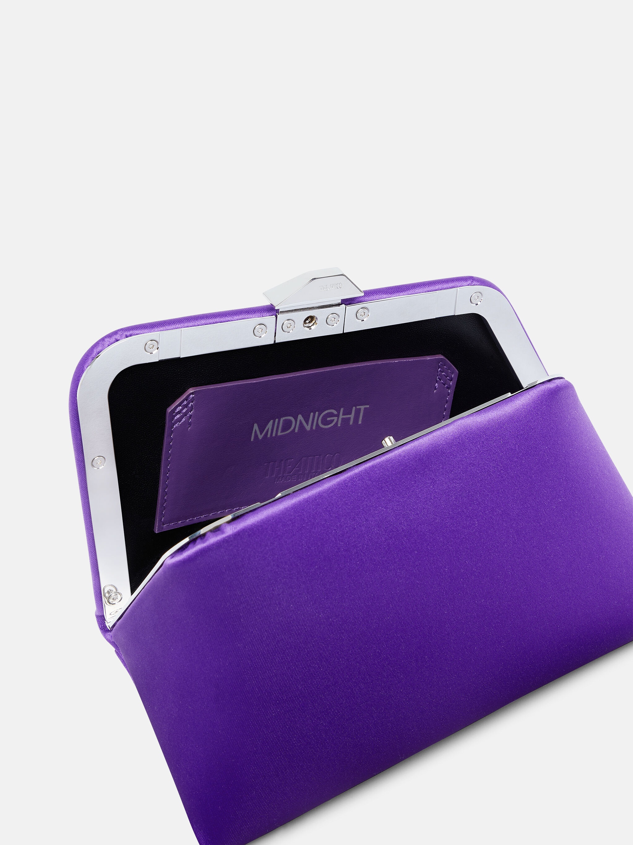 ''MIDNIGHT'' VIOLET MINI CLUTCH - 4