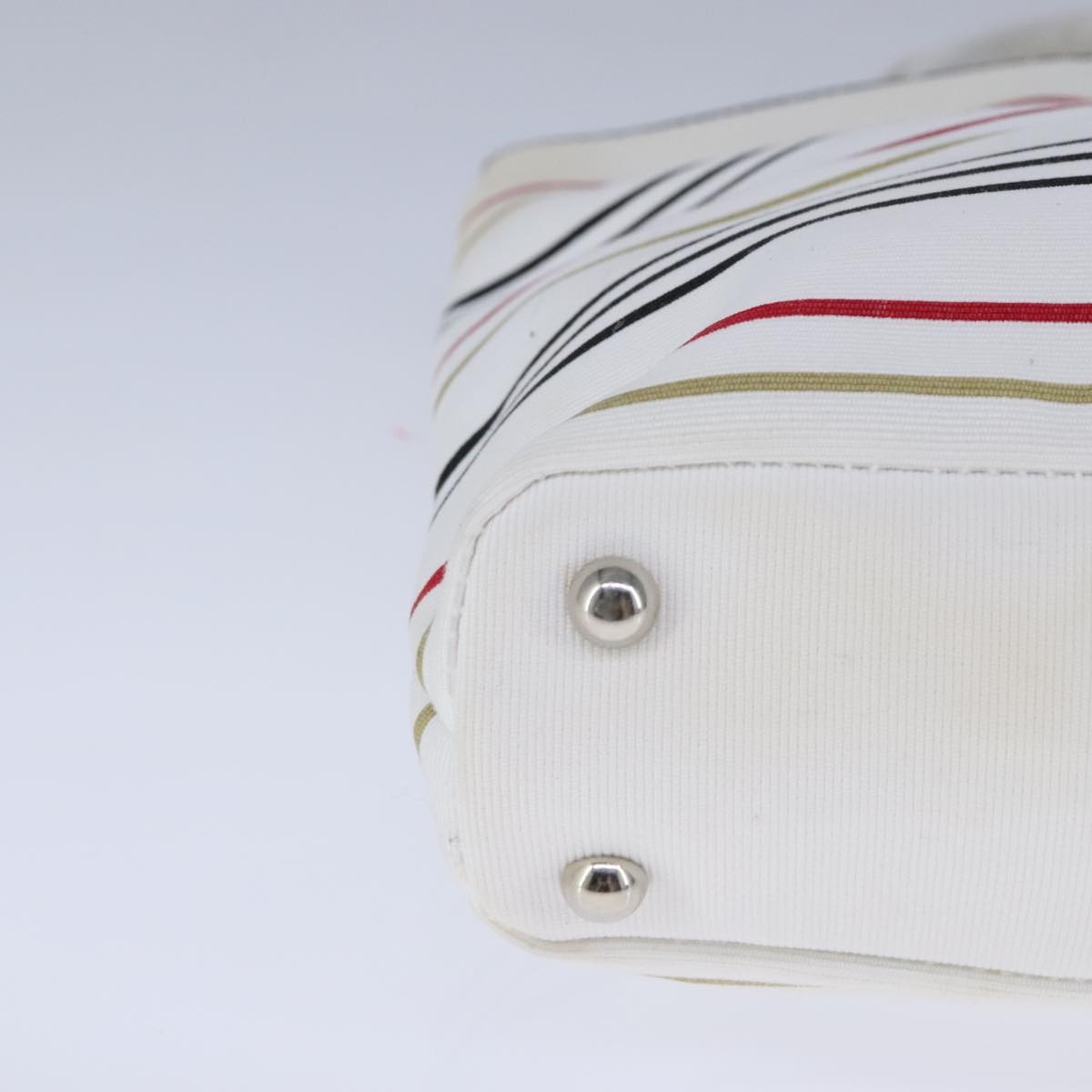 Burberry Hand Bag Canvas White - 14