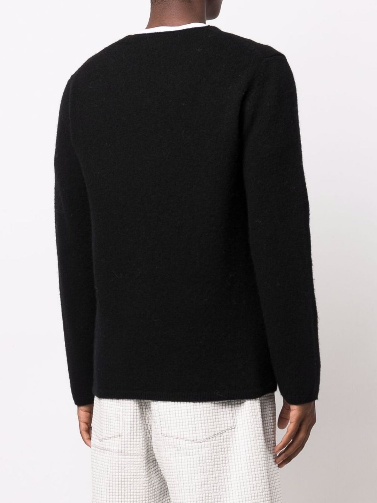 crew-neck wool jumper - 4