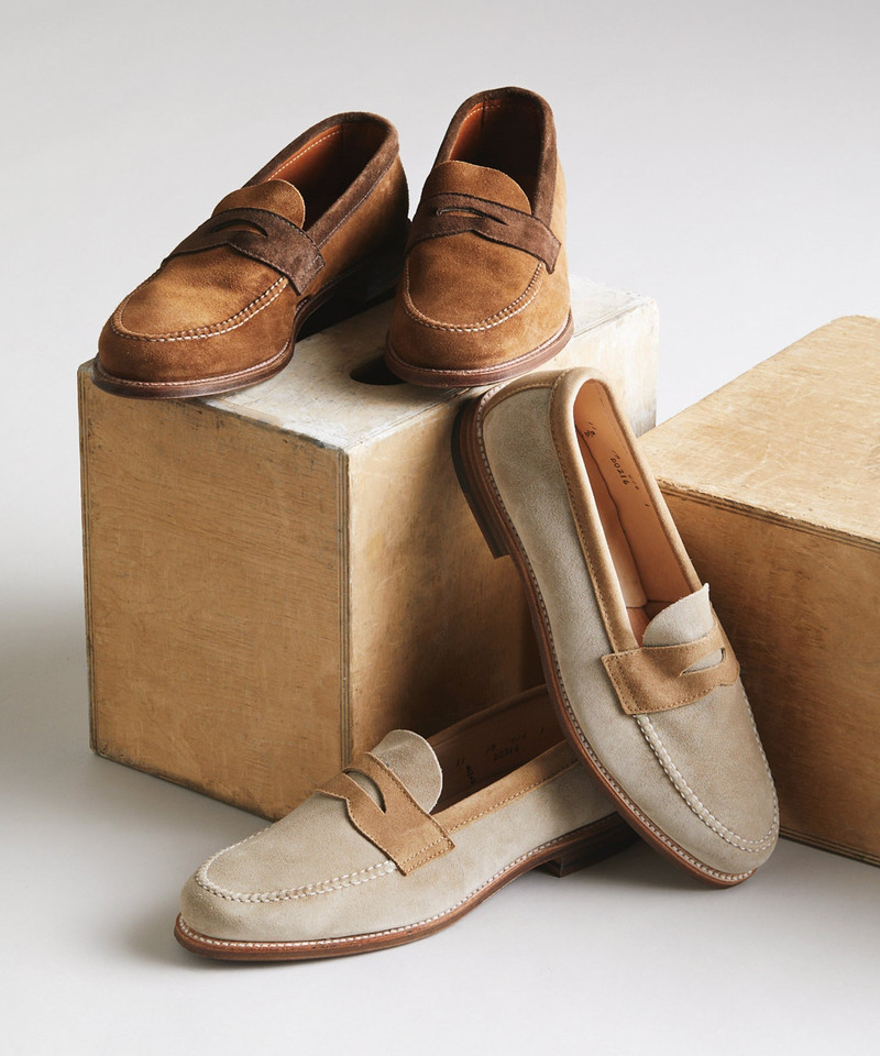 Todd Snyder x Alden Two-Tone Penny Loafer 7