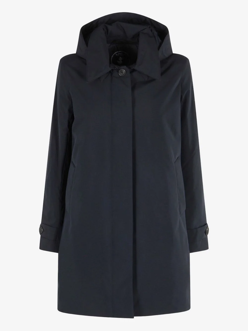 hooded padded coat - 1