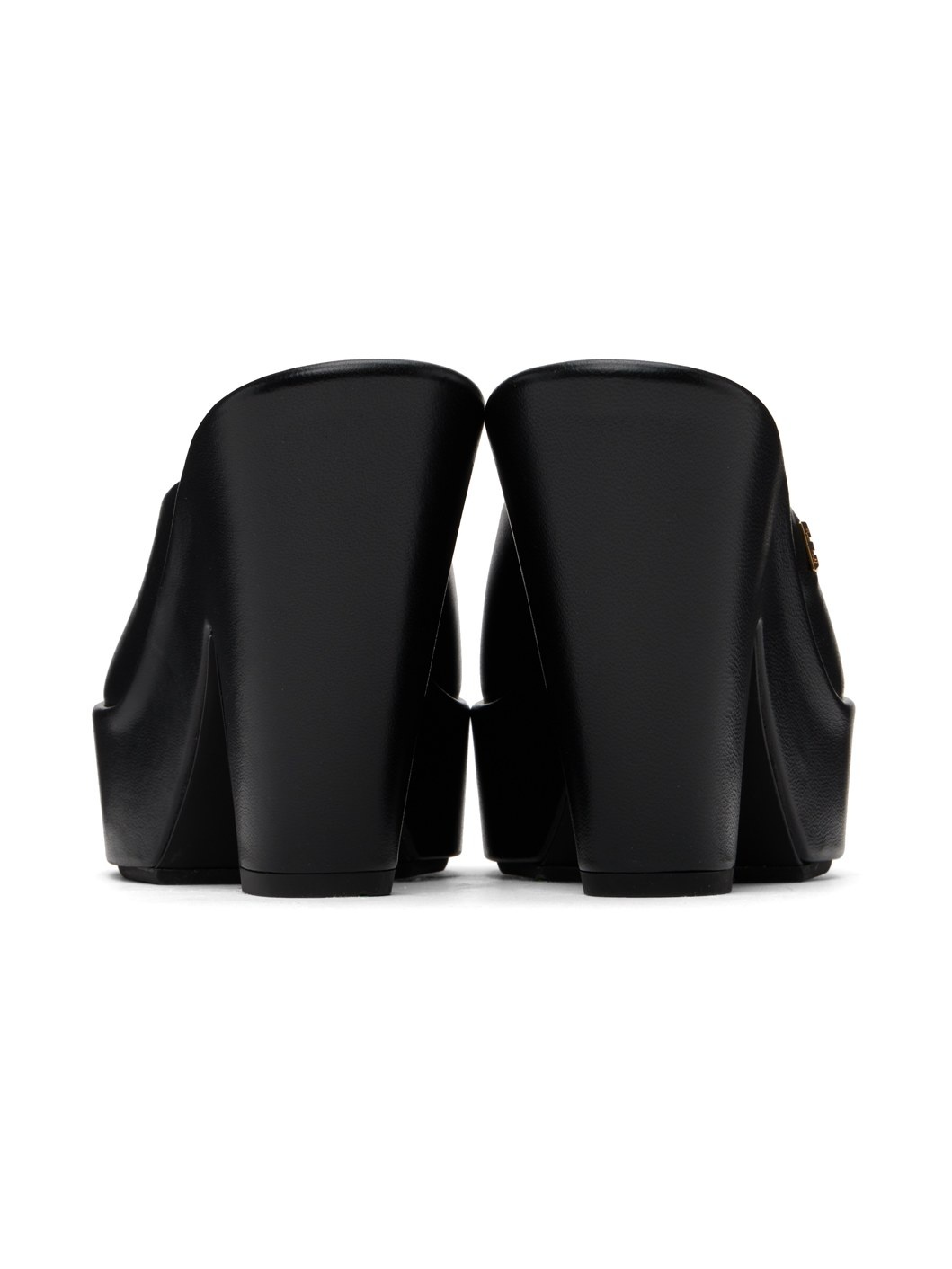 Black 4G Doll Mules - 2