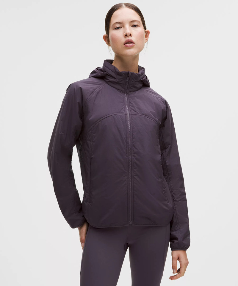 Insulated Back-Vent Running Jacket 1