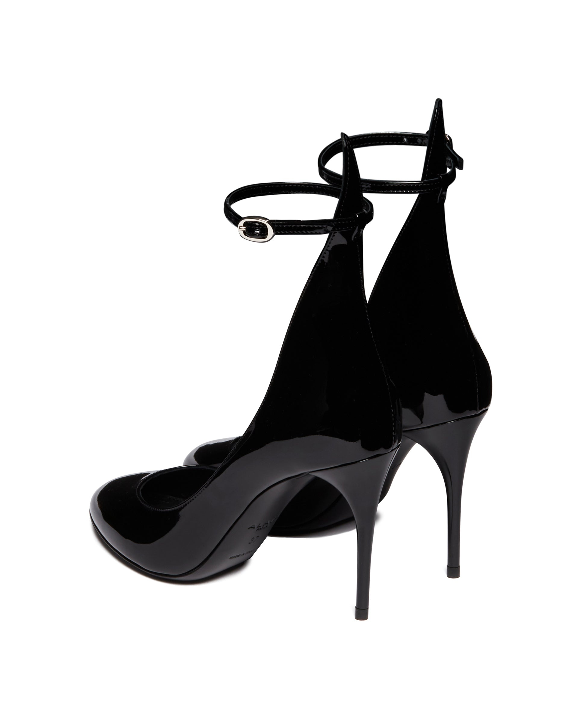 Black Patent Leather Pumps - 5