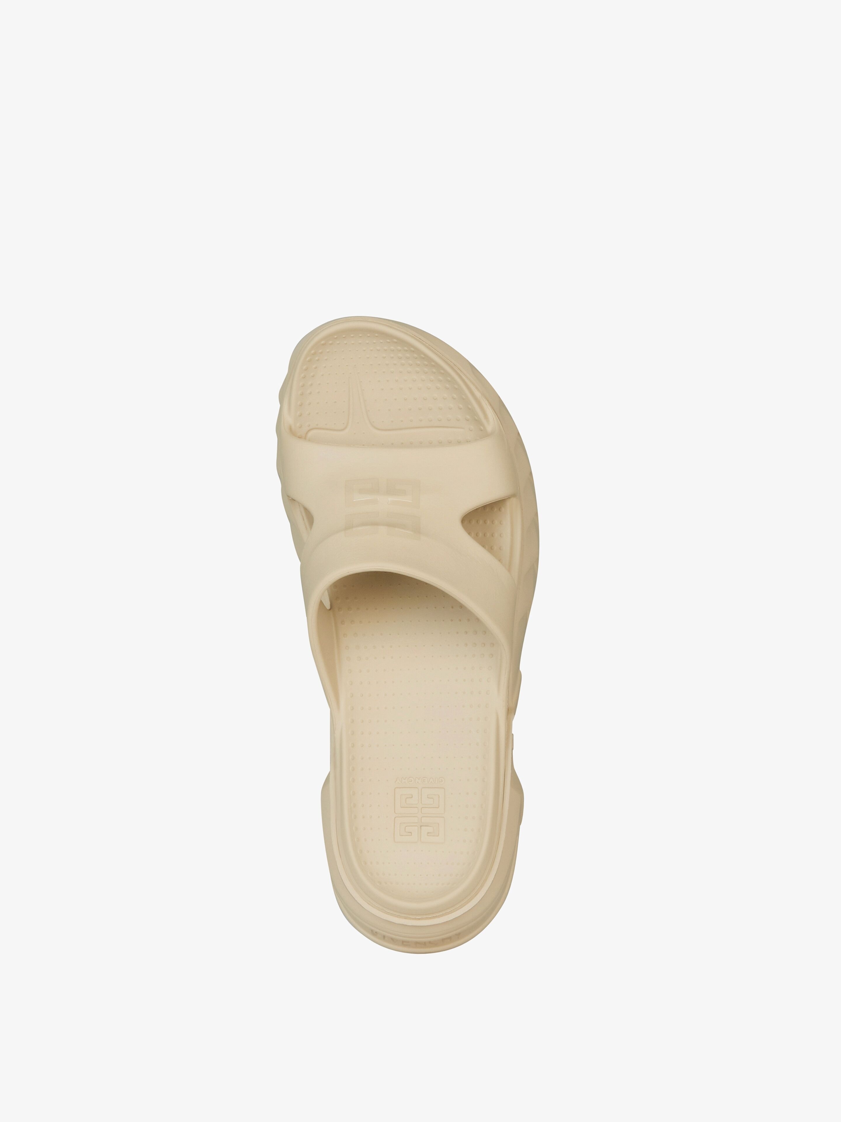 MARSHMALLOW FLAT SANDALS IN RUBBER - 4