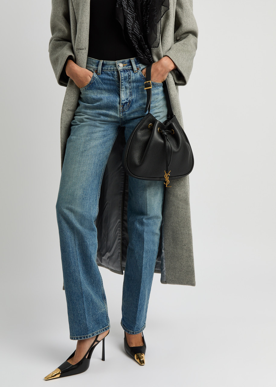 Saint Laurent Paris Vii Small Grained Leather Shoulder bag - 5