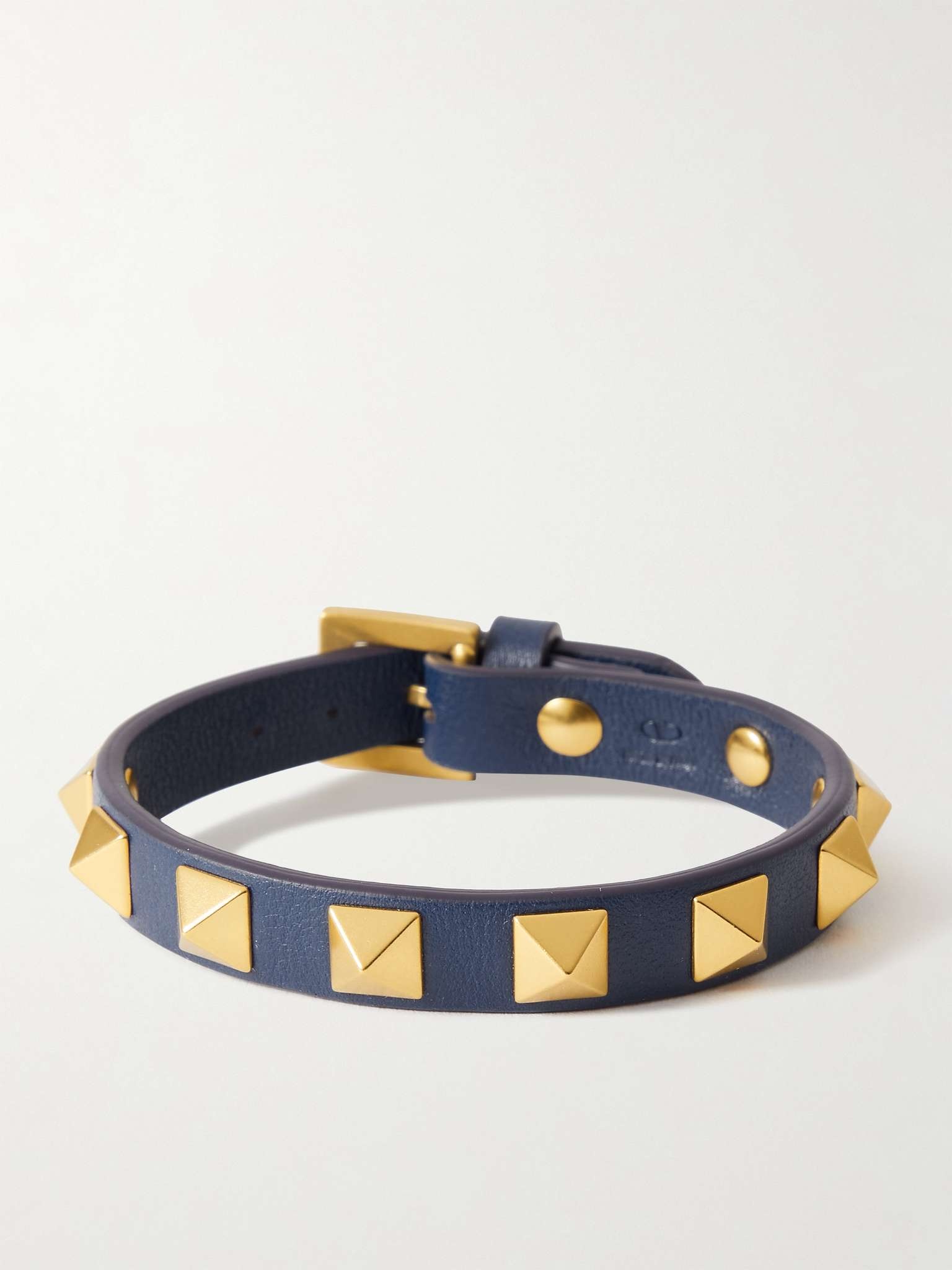 Valentino Garavani Rockstud Leather Bracelet - 1