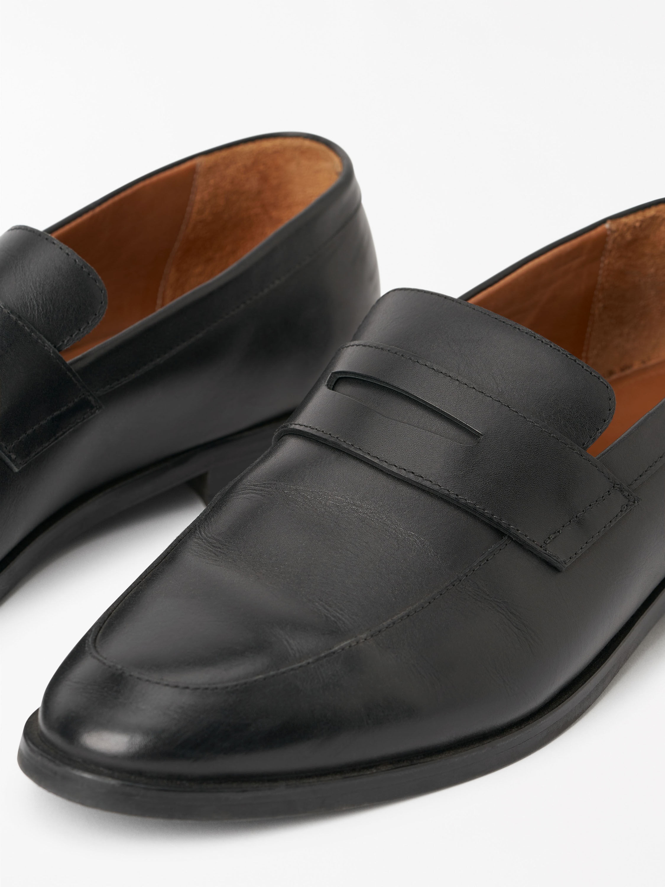 Academi Classic Leather Loafers - 3