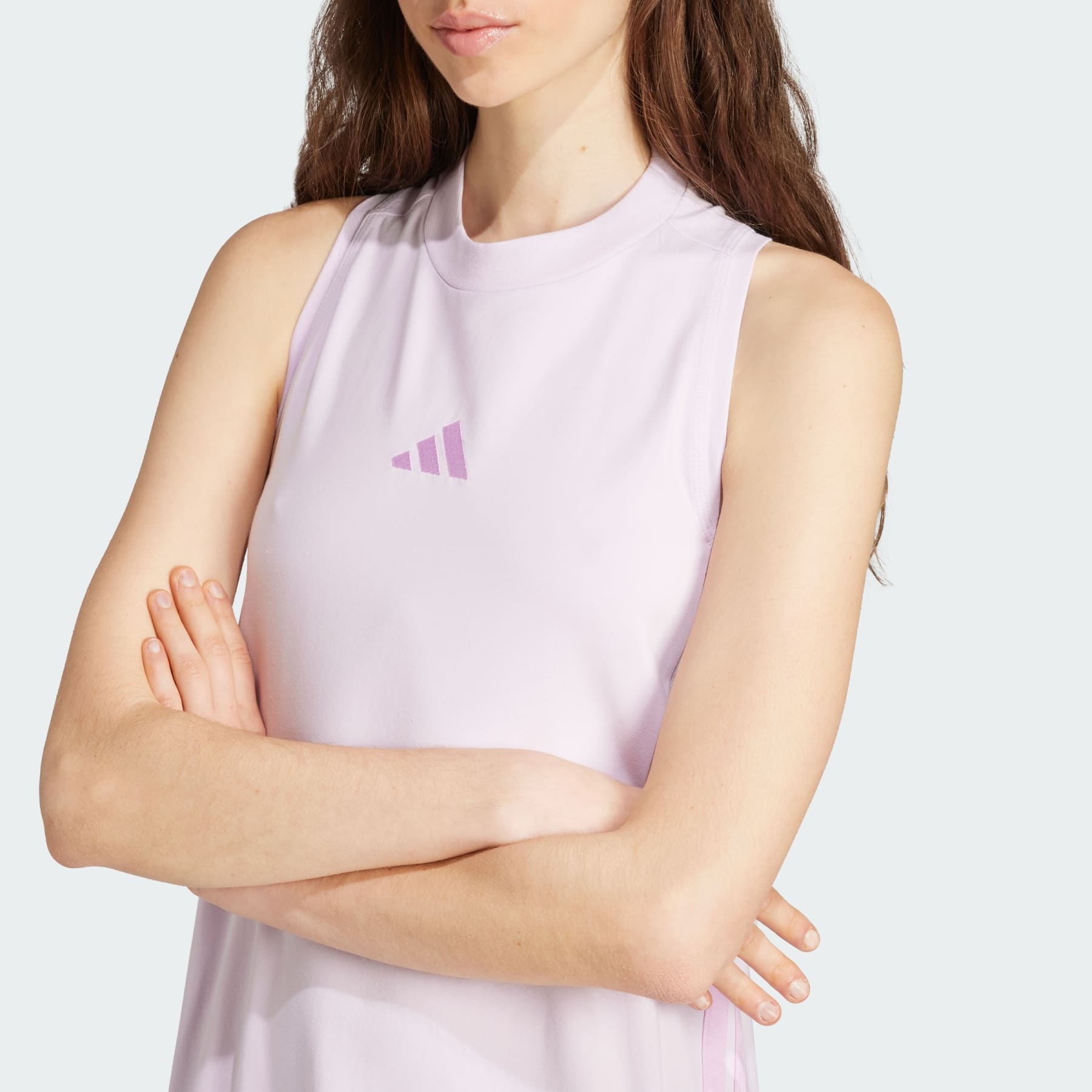 Essentials 3-Stripes Long Racerback Dress - 7
