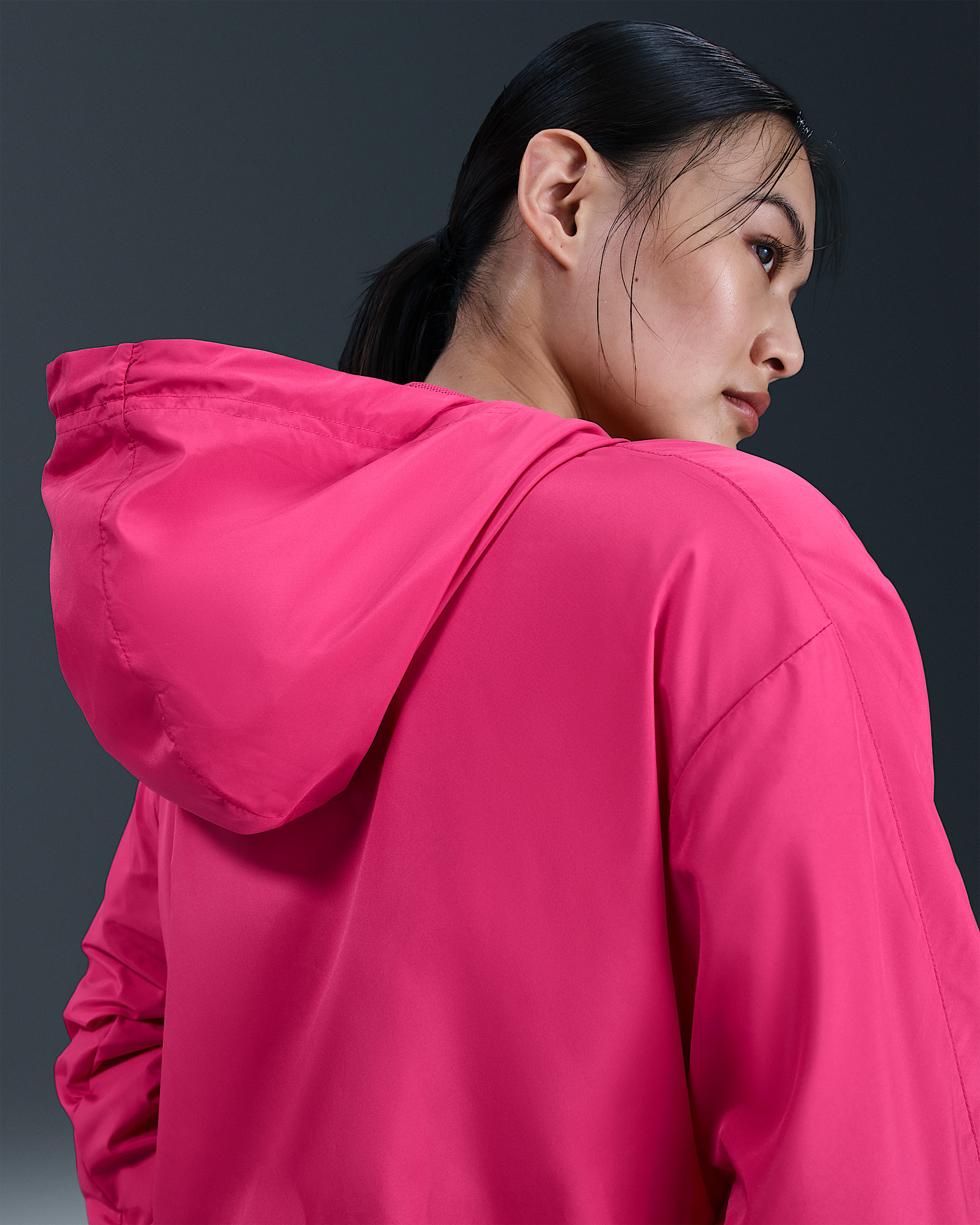 Nike Sportswear Classic Wovens Women's Loose UV Hooded Jacket - 2