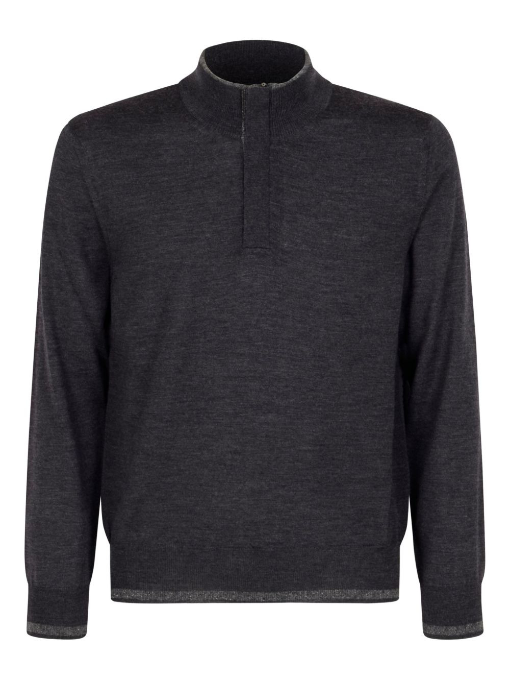high-neck sweater - 1