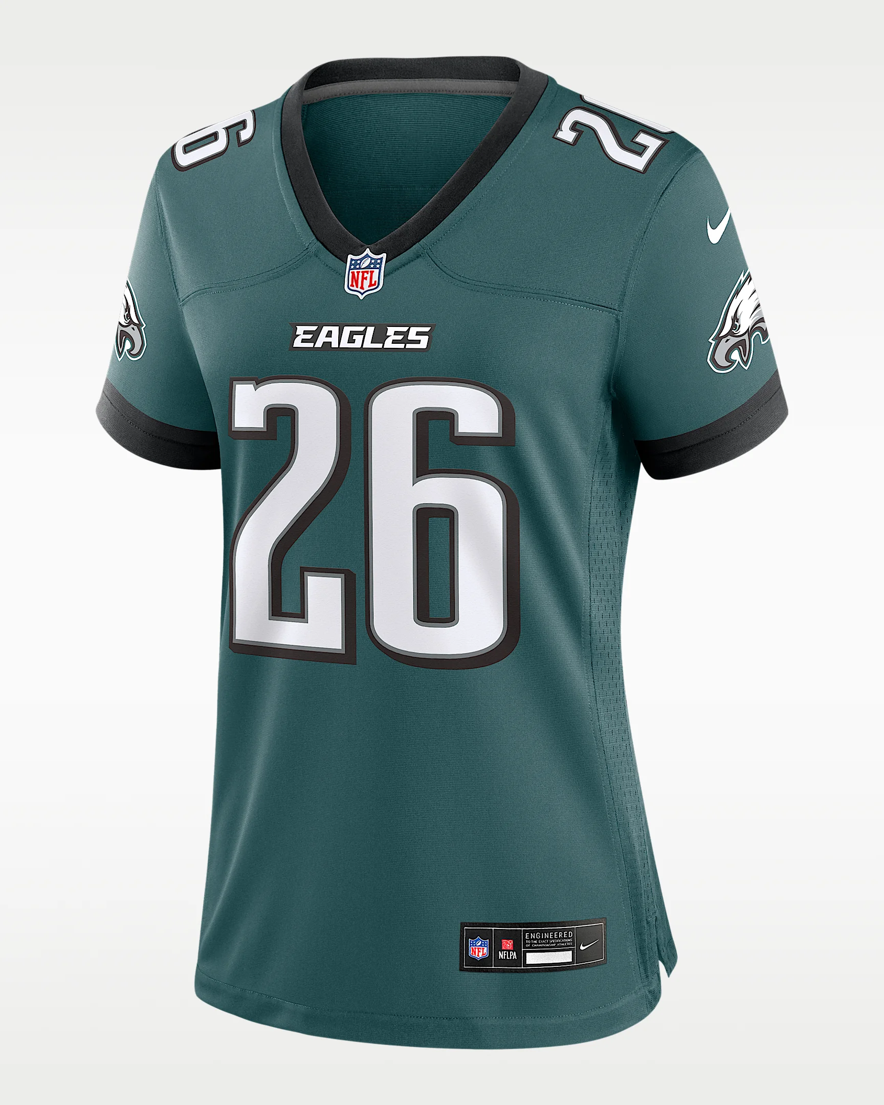 Saquon Barkley Philadelphia Eagles Women's Nike NFL Game Jersey - 1