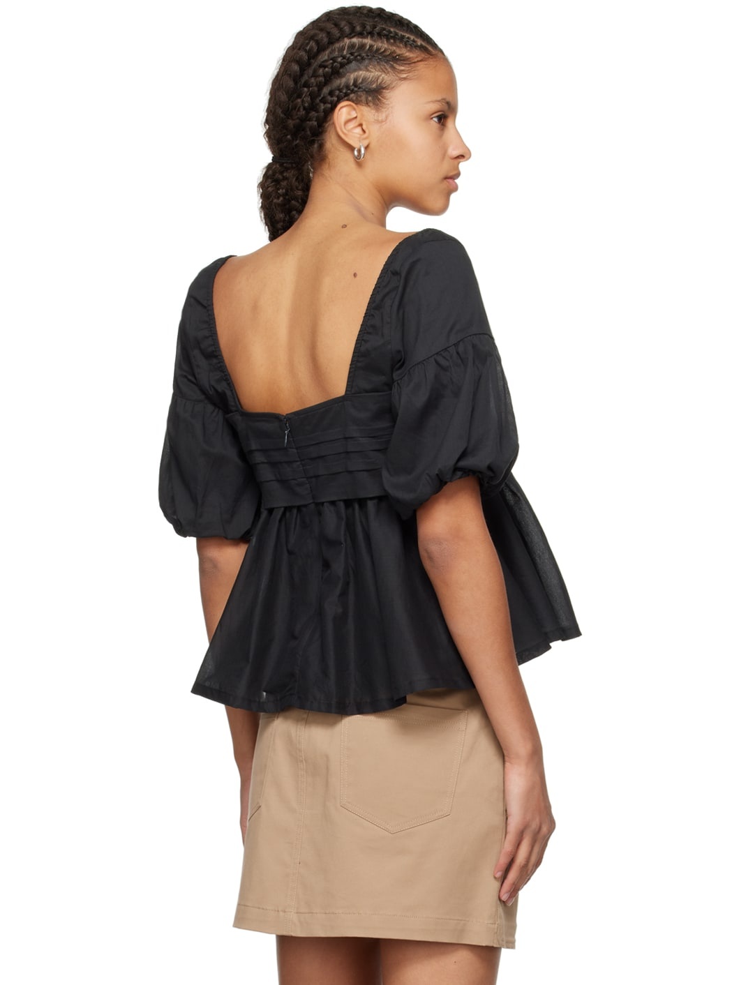 Black Darla Blouse - 3