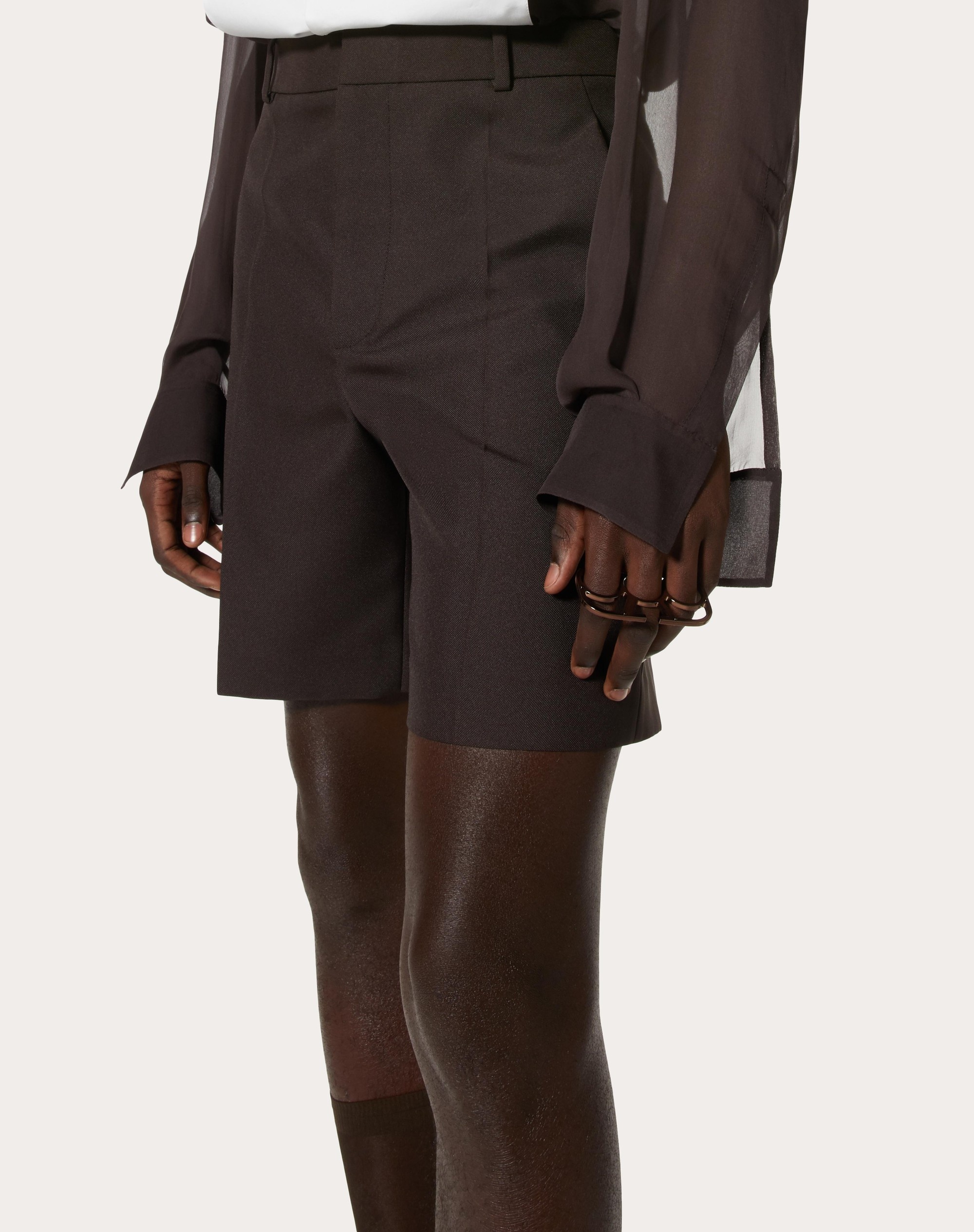 TECHNICAL NYLON BERMUDA SHORTS - 5