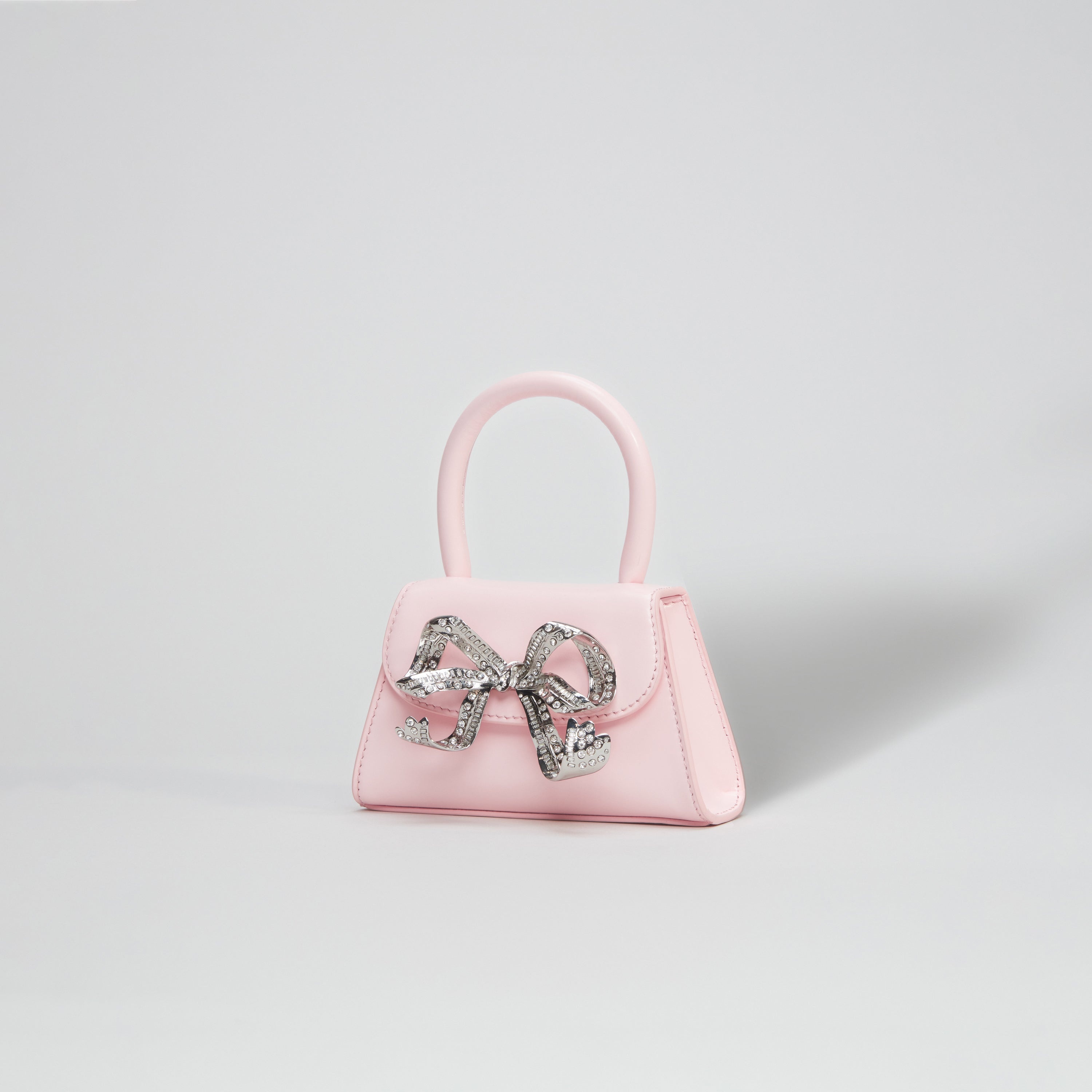 The Bow Micro in Pink with Diamanté - 2