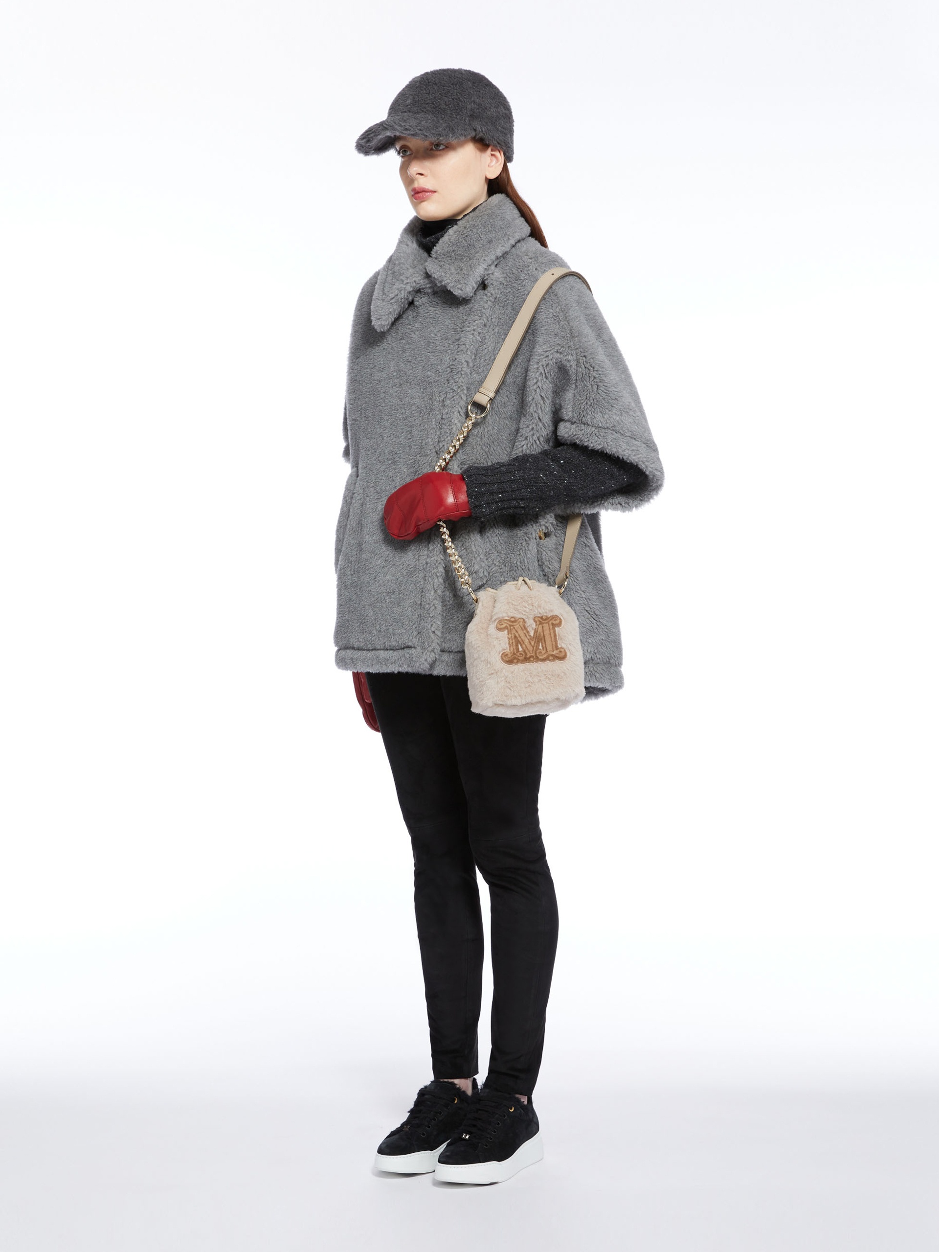 DUSE Alpaca and wool cape - 2