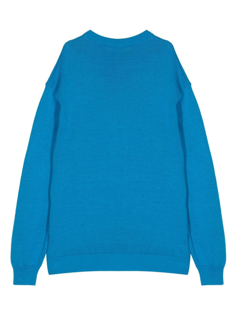 BOTTER Powerful Hand-intarsia cotton-cashmere jumper outlook