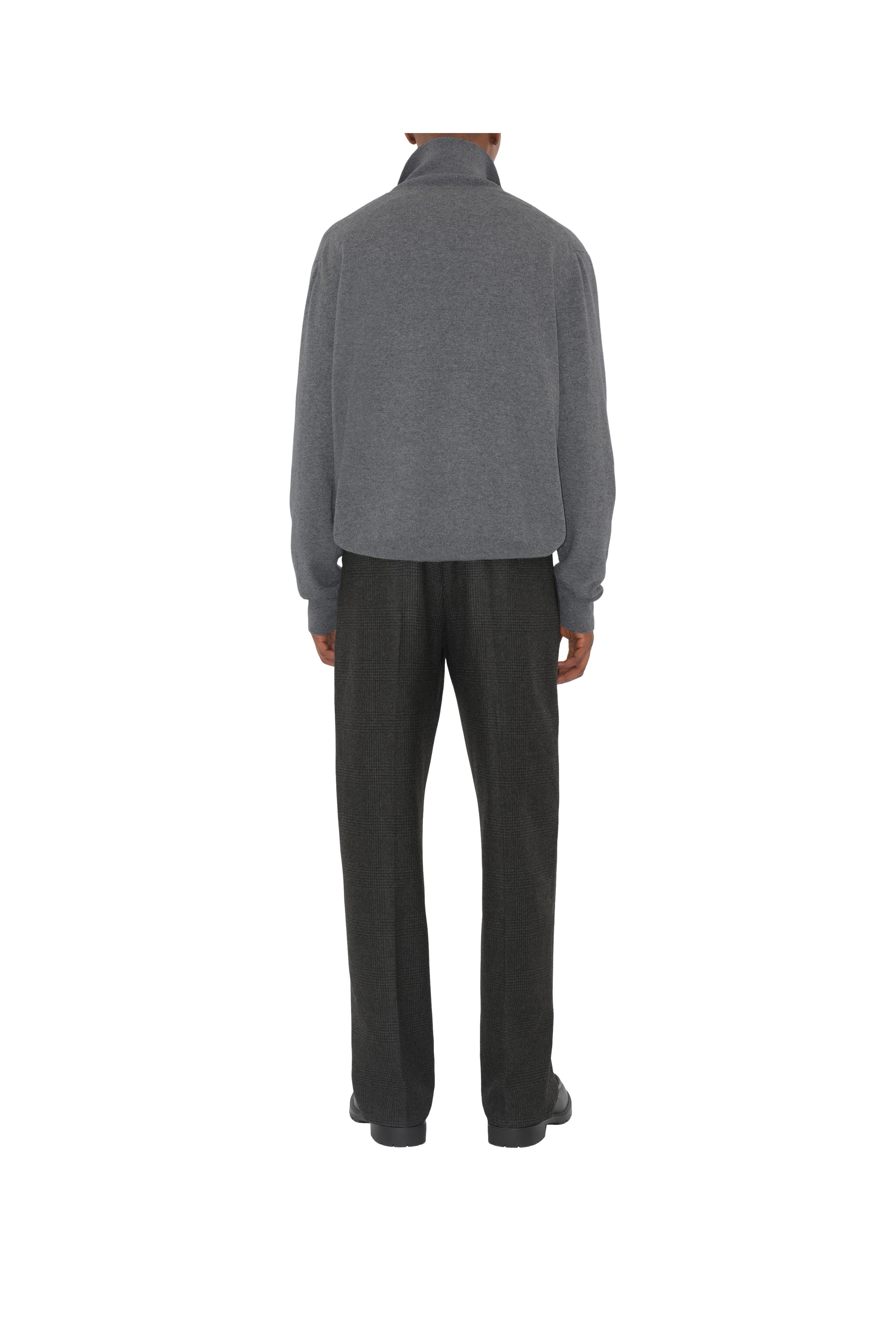 burberry Cashmere Blend Half-zip Sweater in Grey at Nordstrom - 4