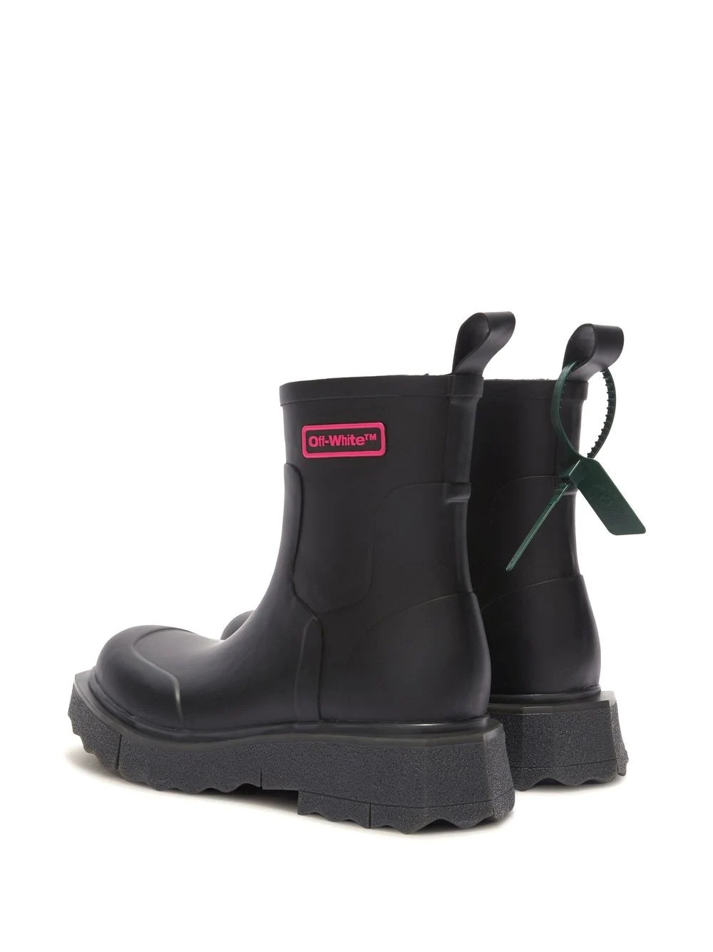 logo-print Sponge Rubberboot - 3