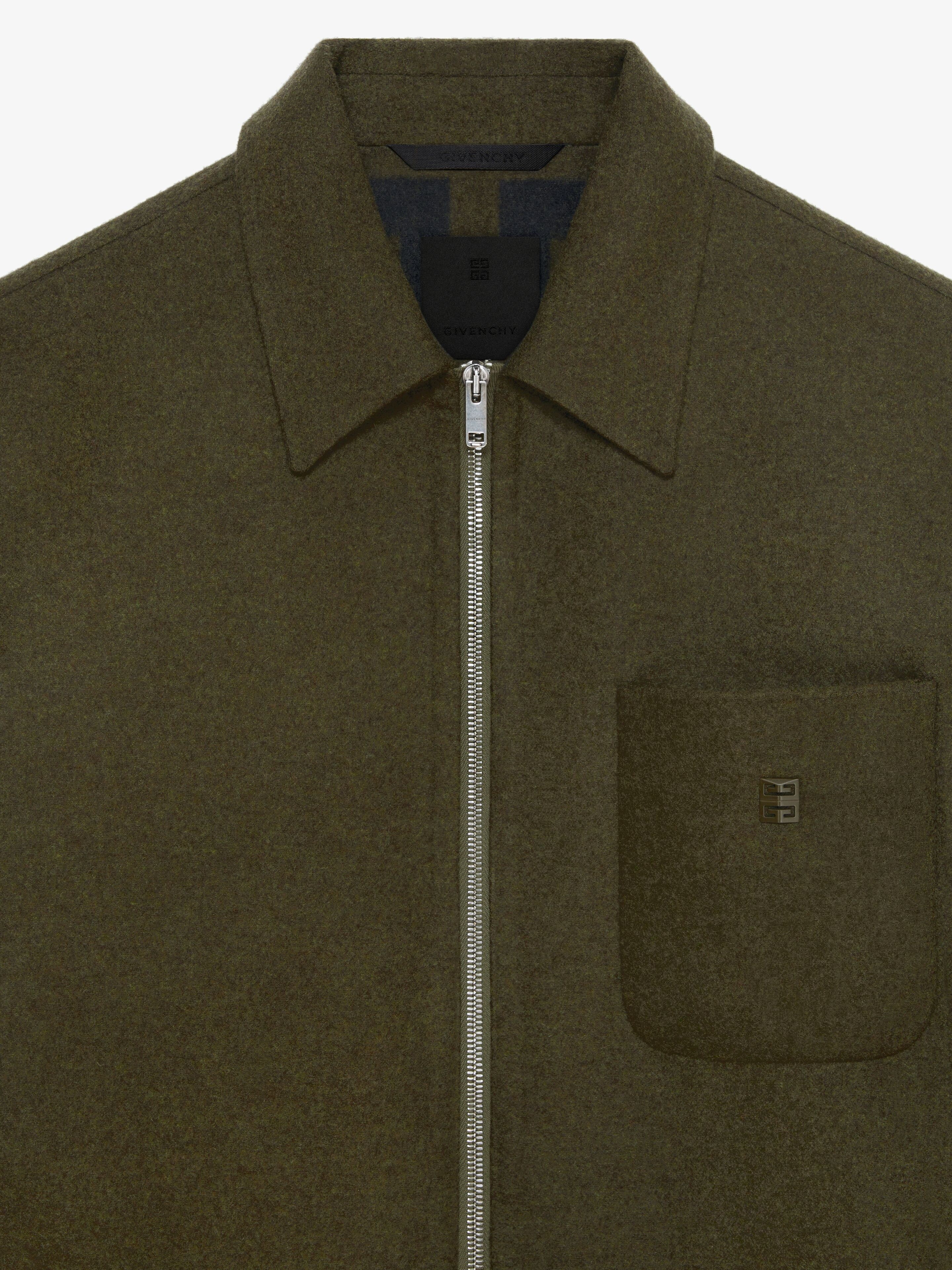 JACKET IN DOUBLE FACE WOOL - 5