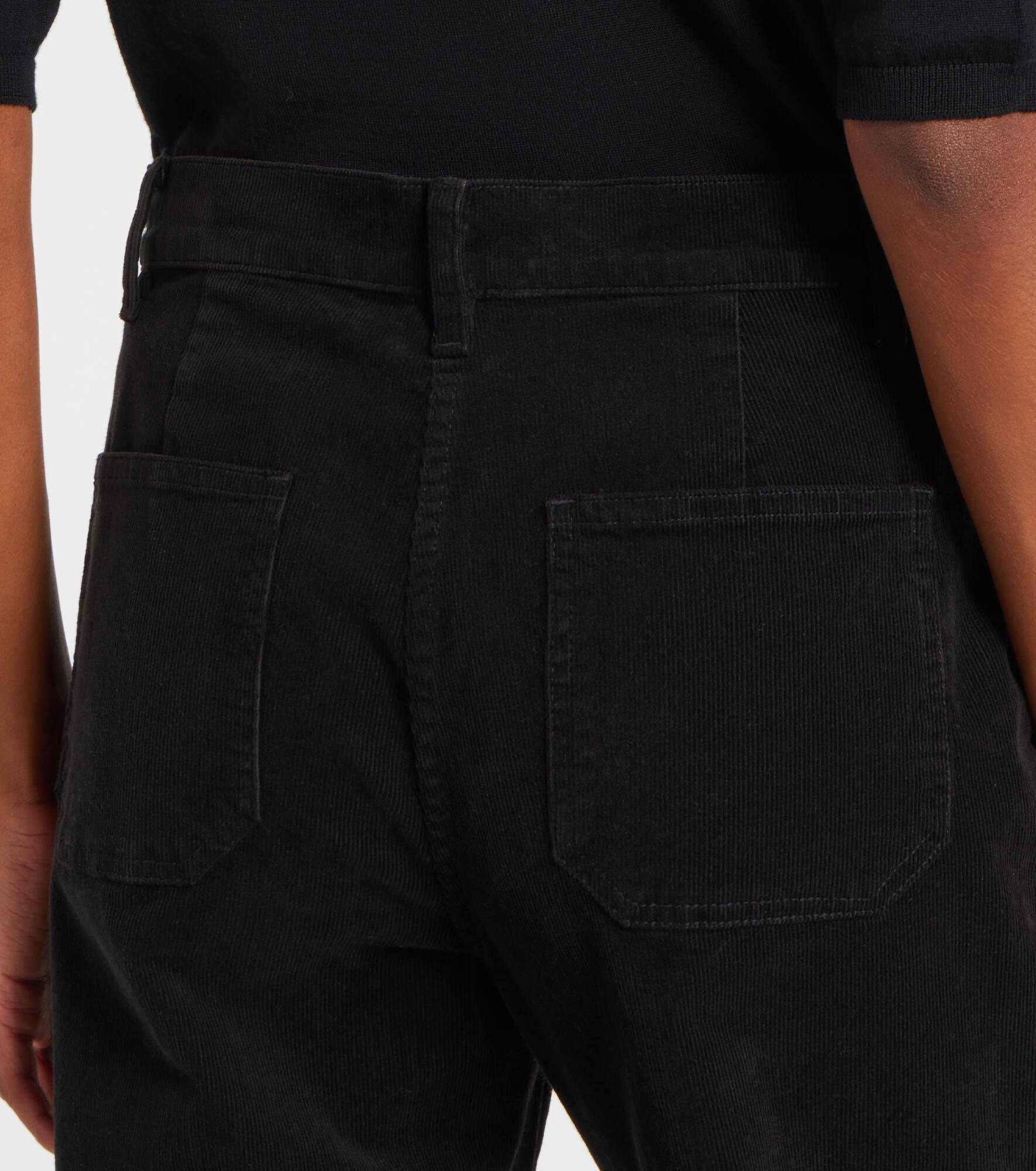 Florence cotton-blend corduroy flared pants - 6