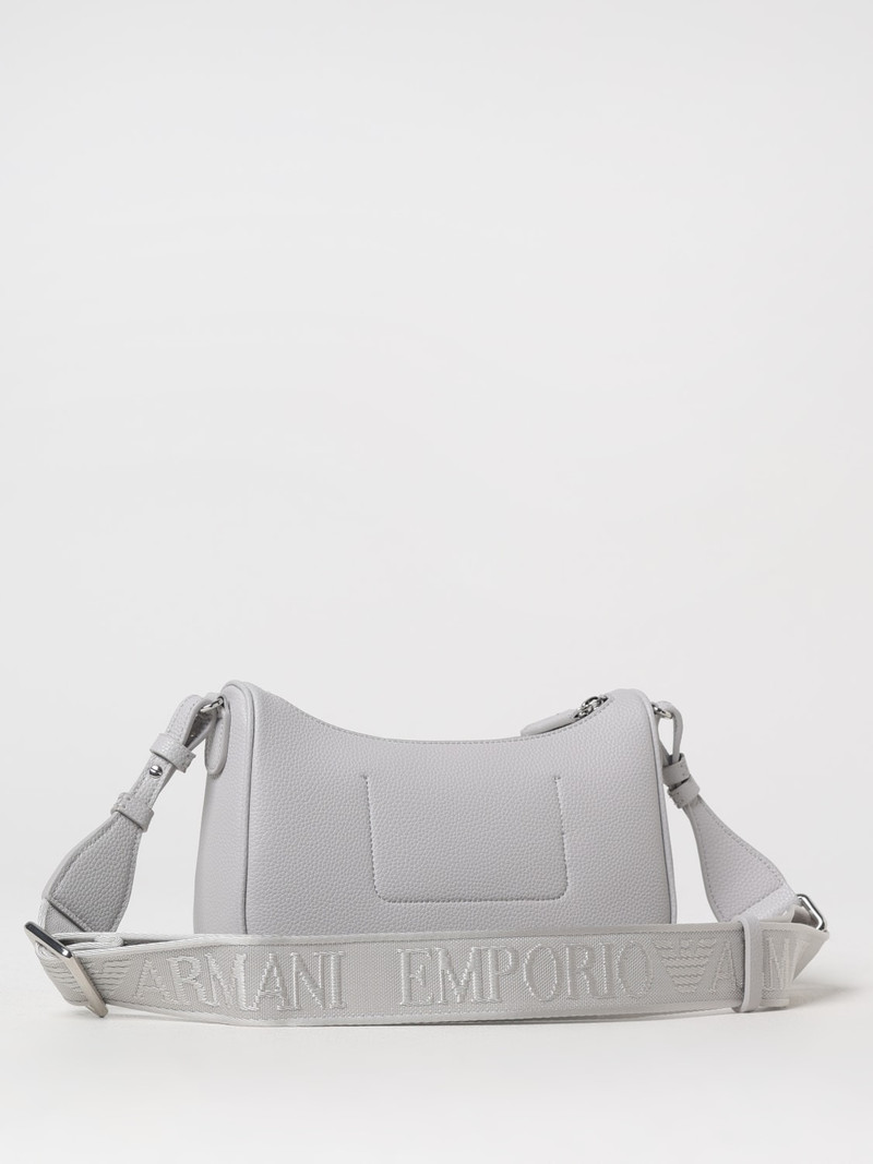 EMPORIO ARMANI Emporio Armani synthetic grained leather crossbody bag outlook