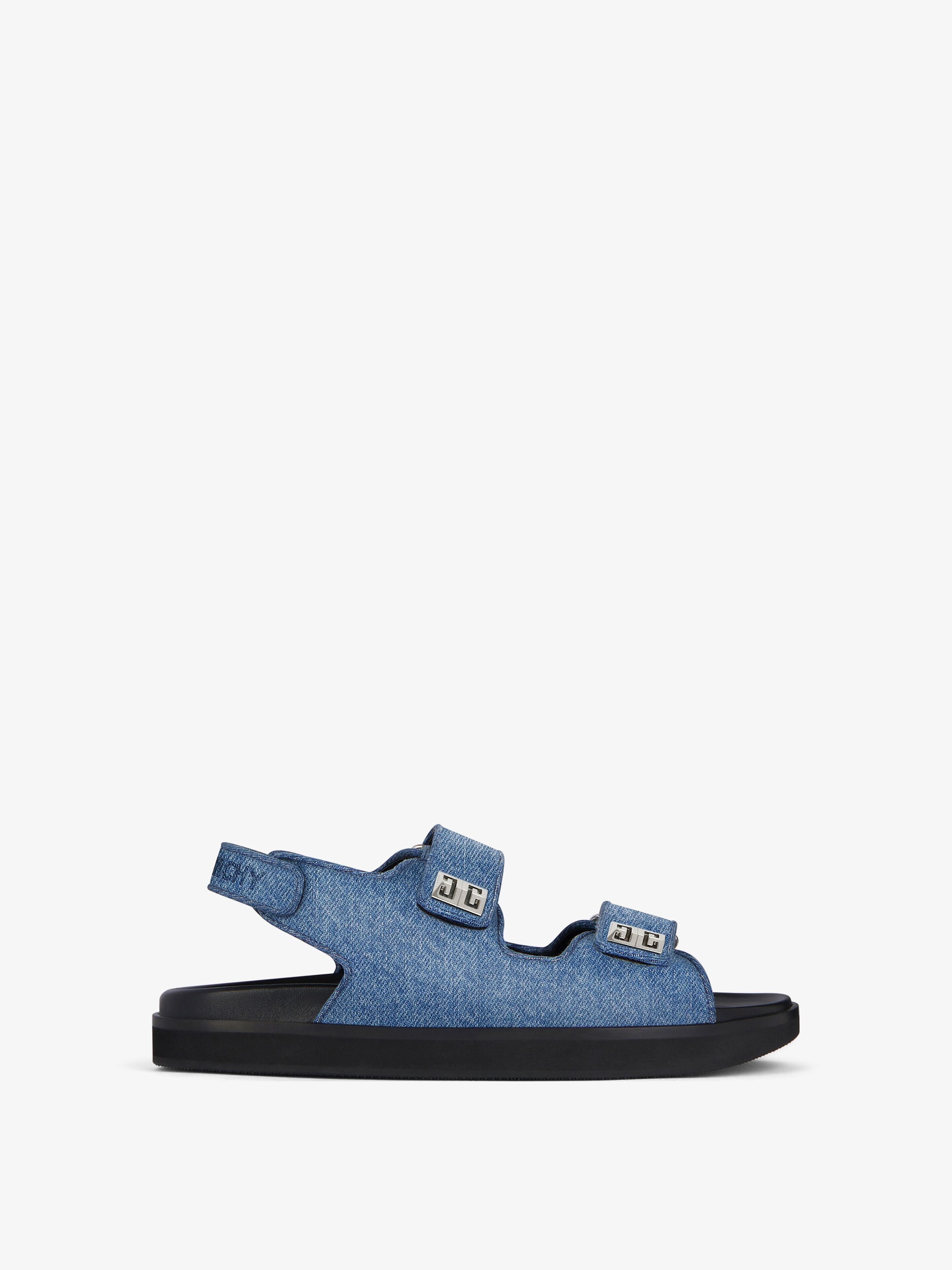 4G SANDALS IN DENIM - 1