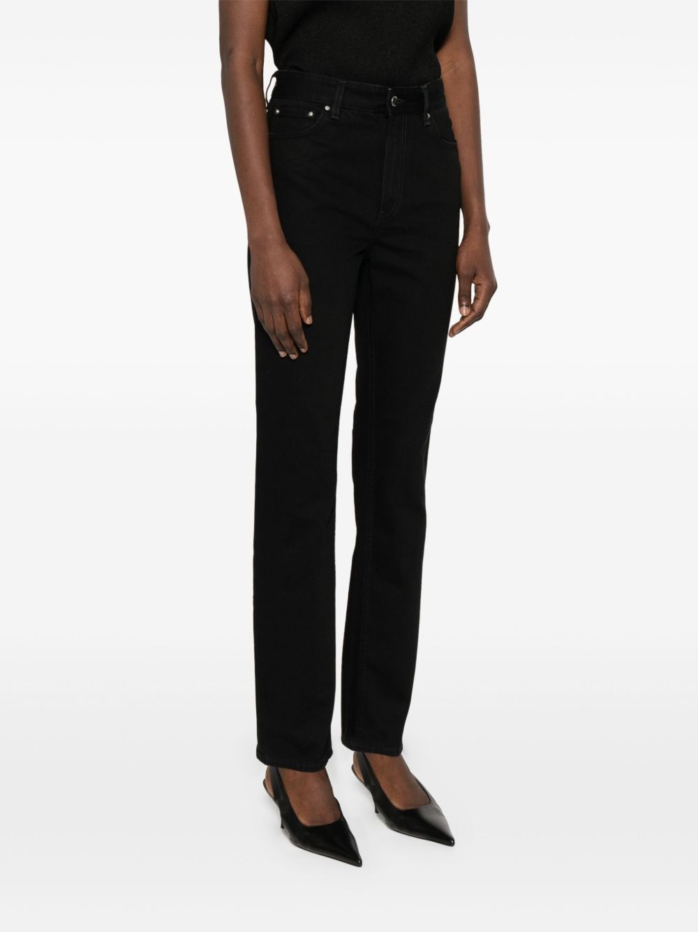 logo-patch jeans - 3