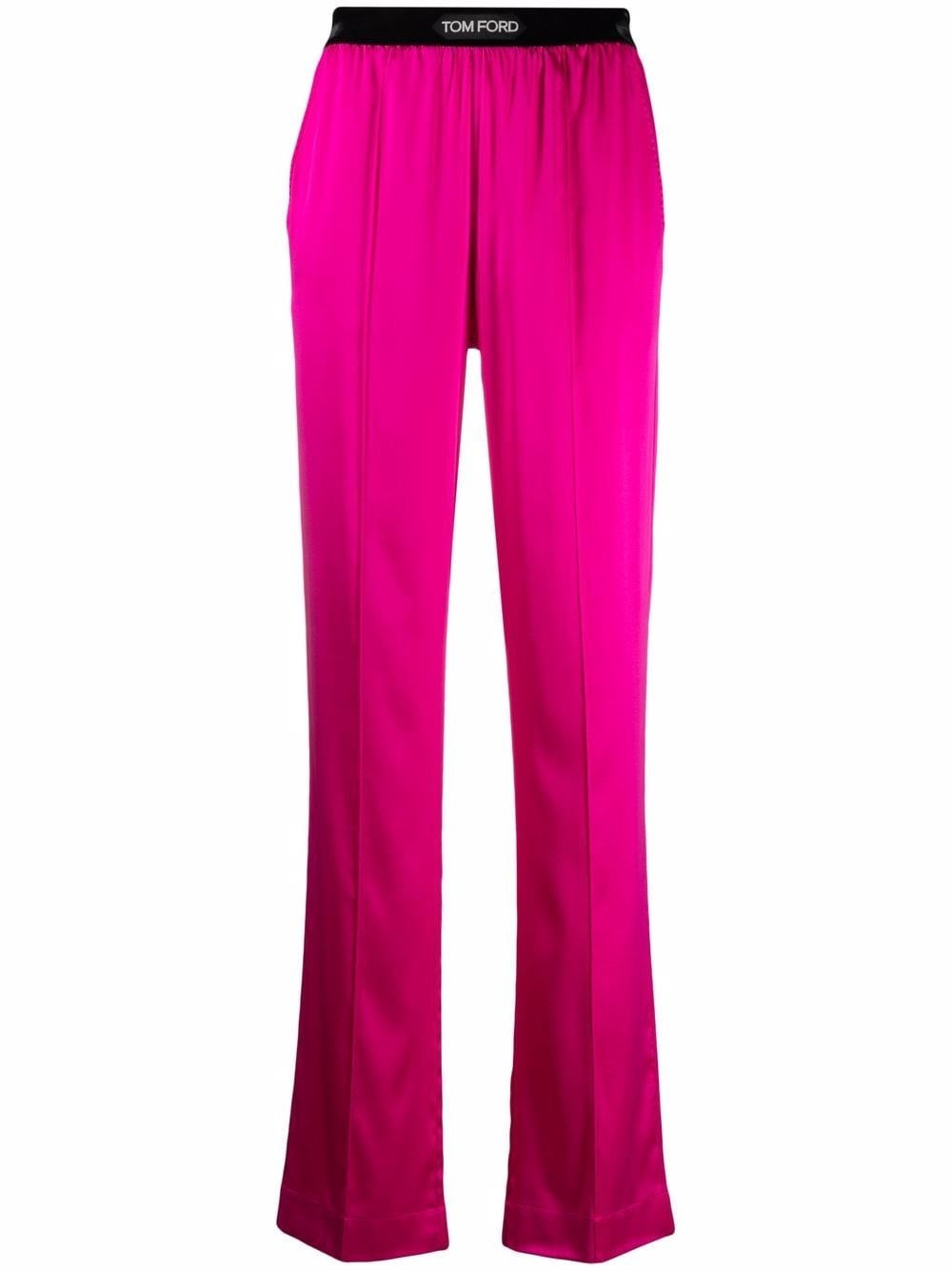 Silk trousers - 1
