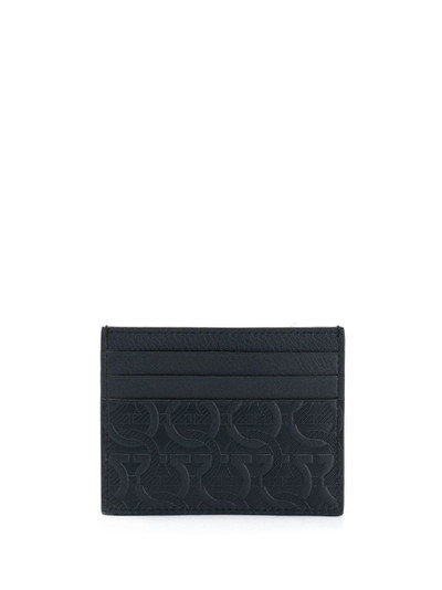 Salvatore Ferragamo Gancini-embossed cardholder outlook