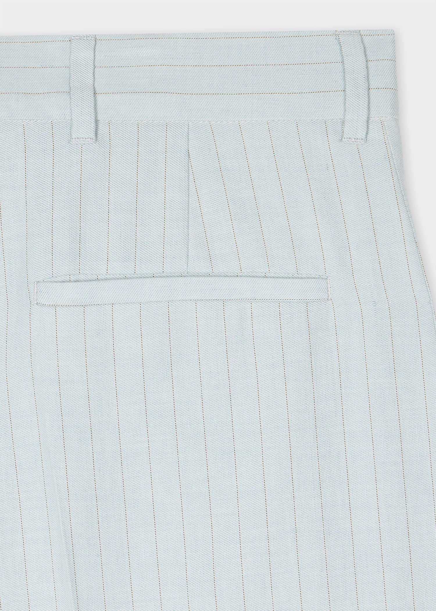 Women's Light Blue Pinstripe Suit - 6