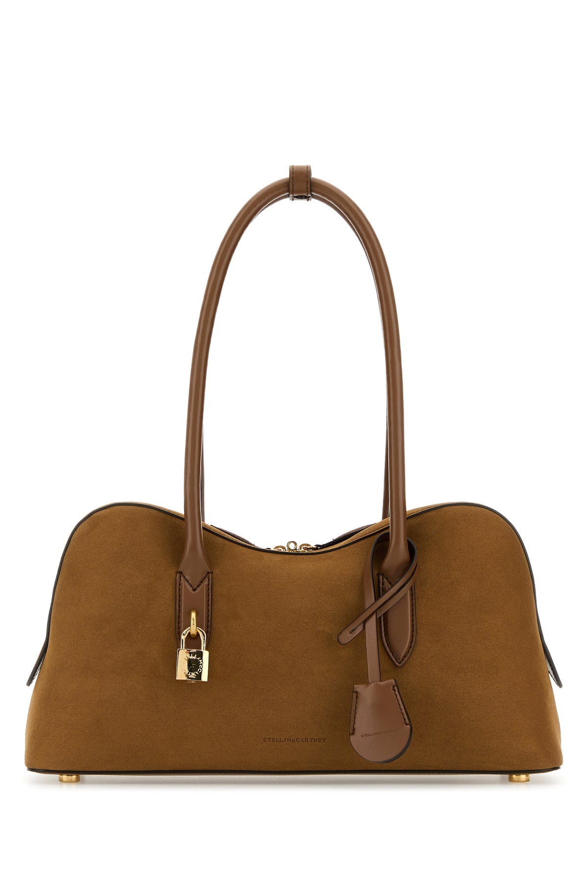 Camel suede alter mat Ryder shoulder bag - 1