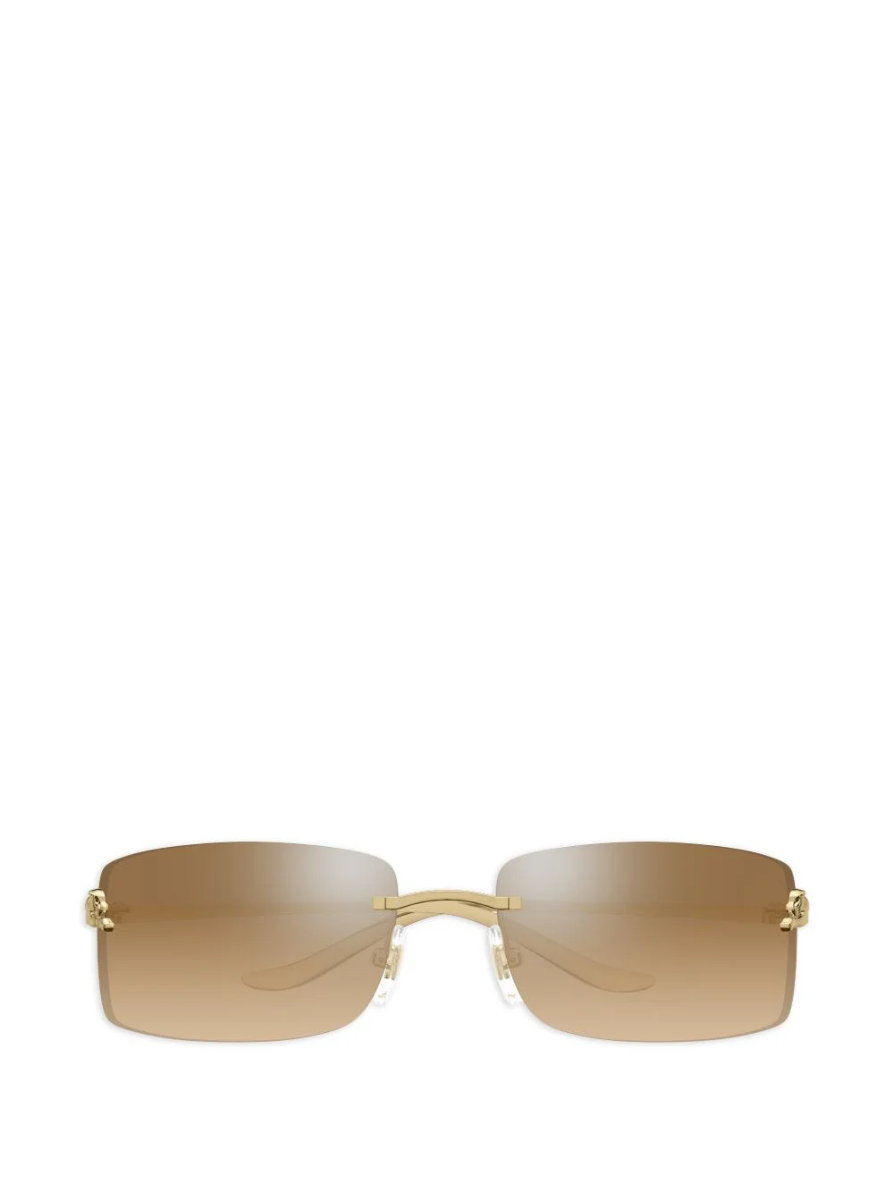 Panthère rectangle-shape sunglasses - 1