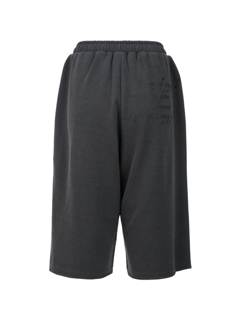 pushBUTTON elasticated shorts outlook