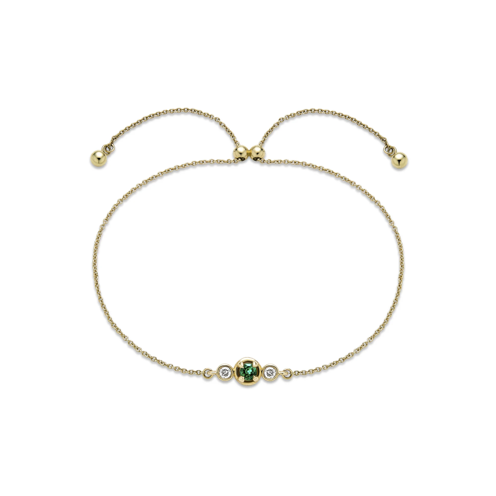 Birthstone Diamond Bonbon Bracelet - 1