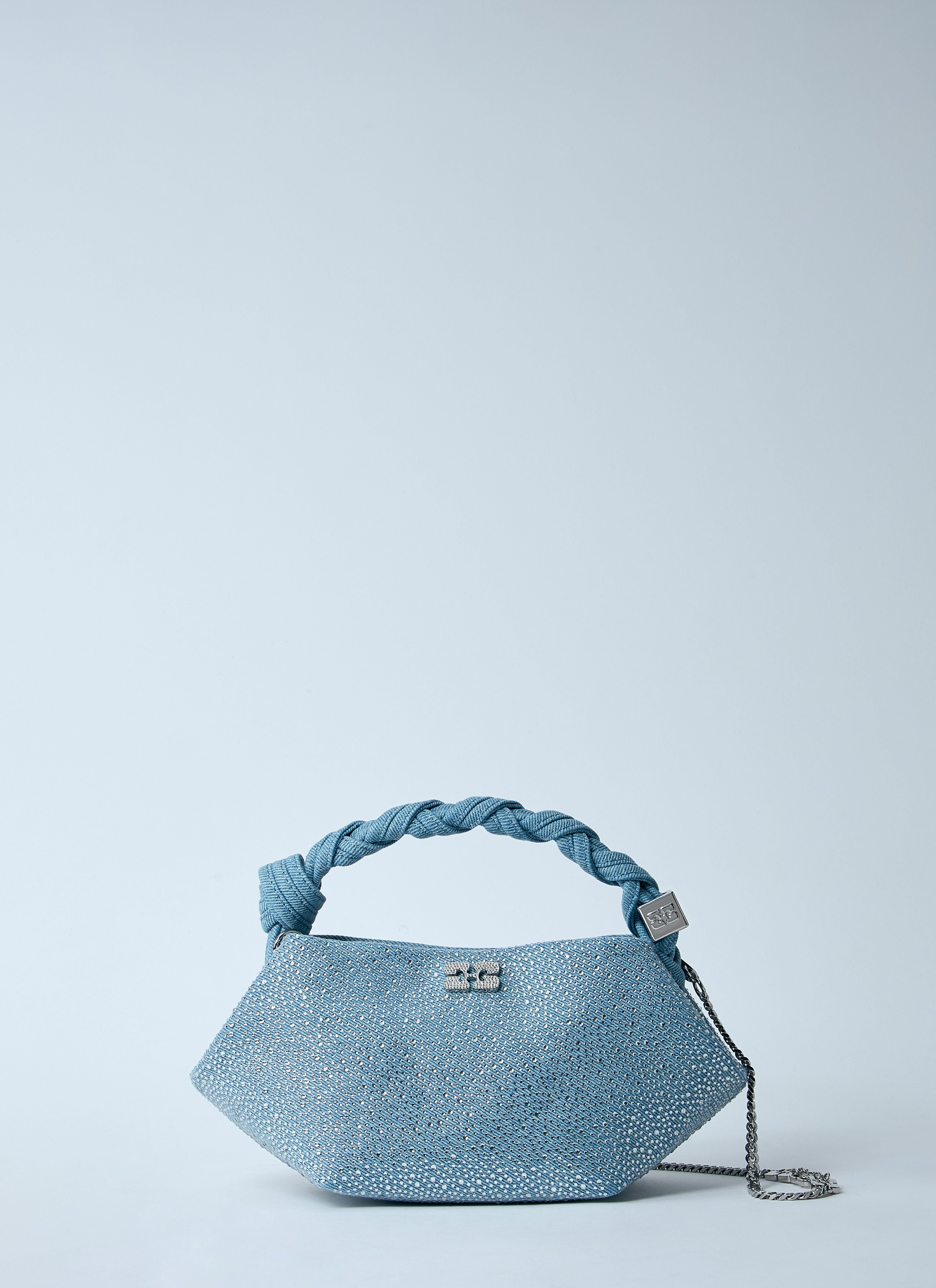 GANNI Mini Denim Bou Handbag | lncc | REVERSIBLE