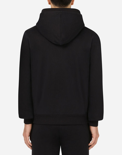 Dolce & Gabbana Cotton jersey hoodie outlook